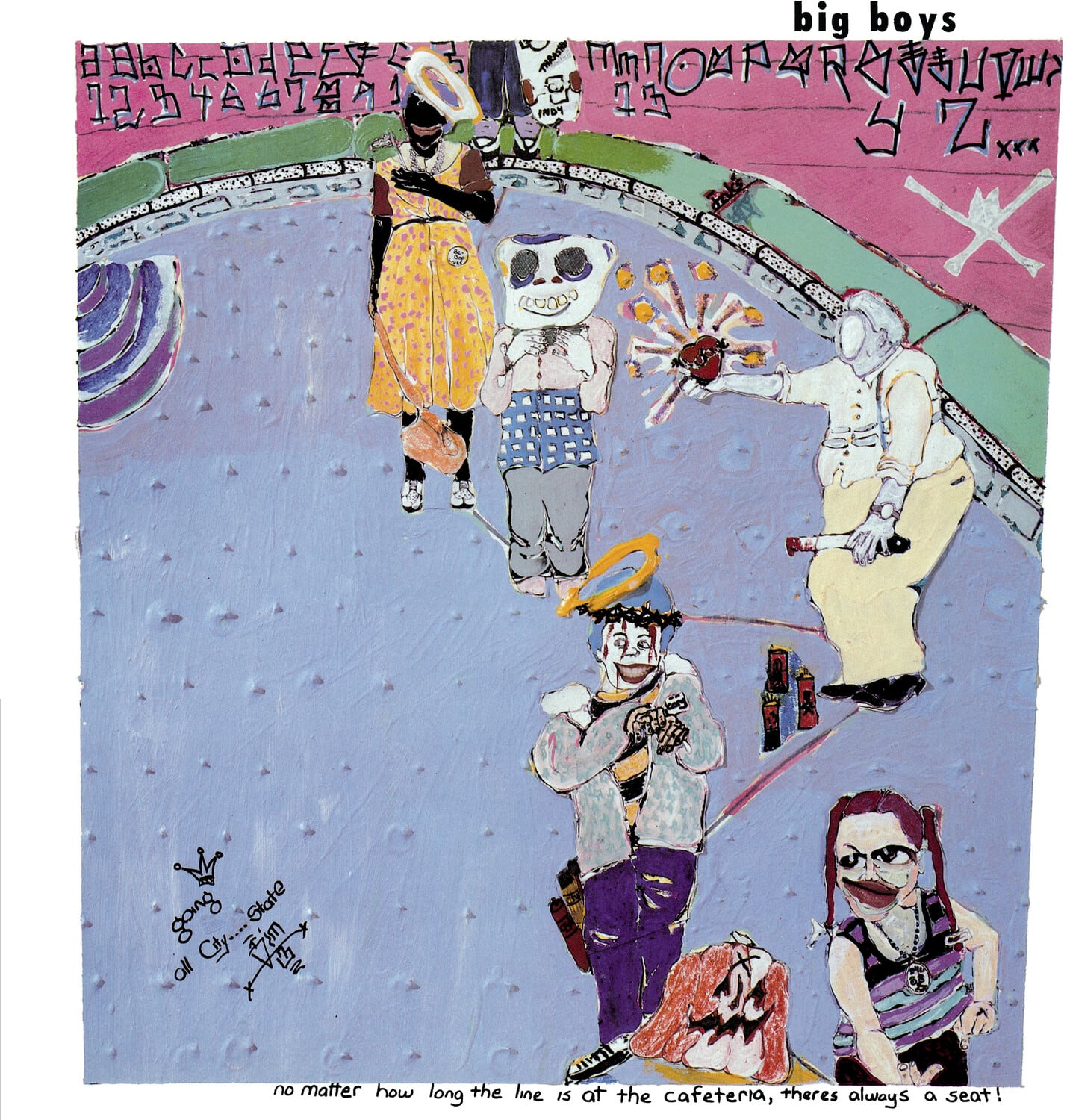 Big Boys - No Matter How Long The Line Is At The Cafeteria There's Always A Seat!  - VINYL LP