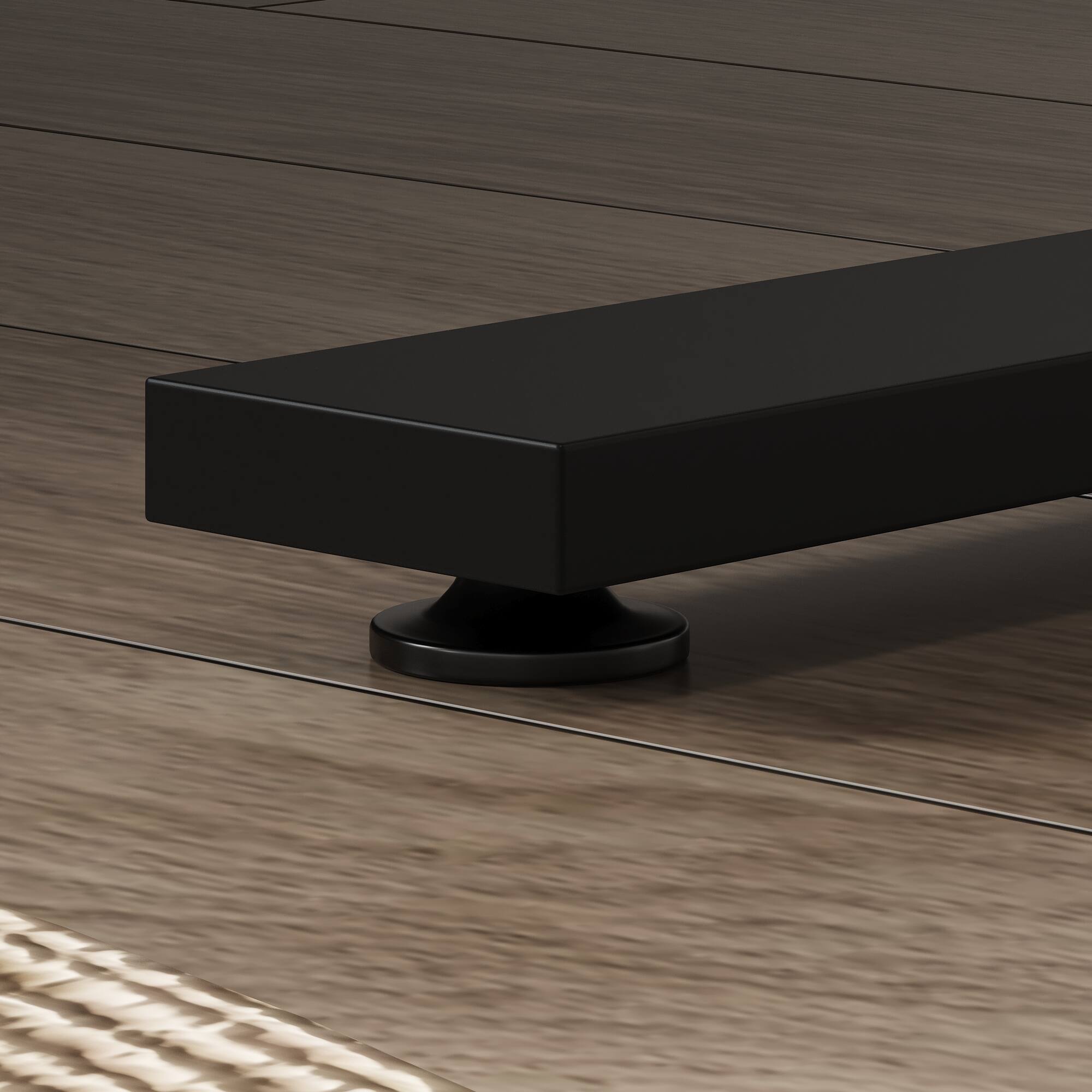 Alt View 6. FUFU & GAGA - FUFU&GAGA Electric Height - Adjustable Desk – Ergonomic Office Workstation - Black.