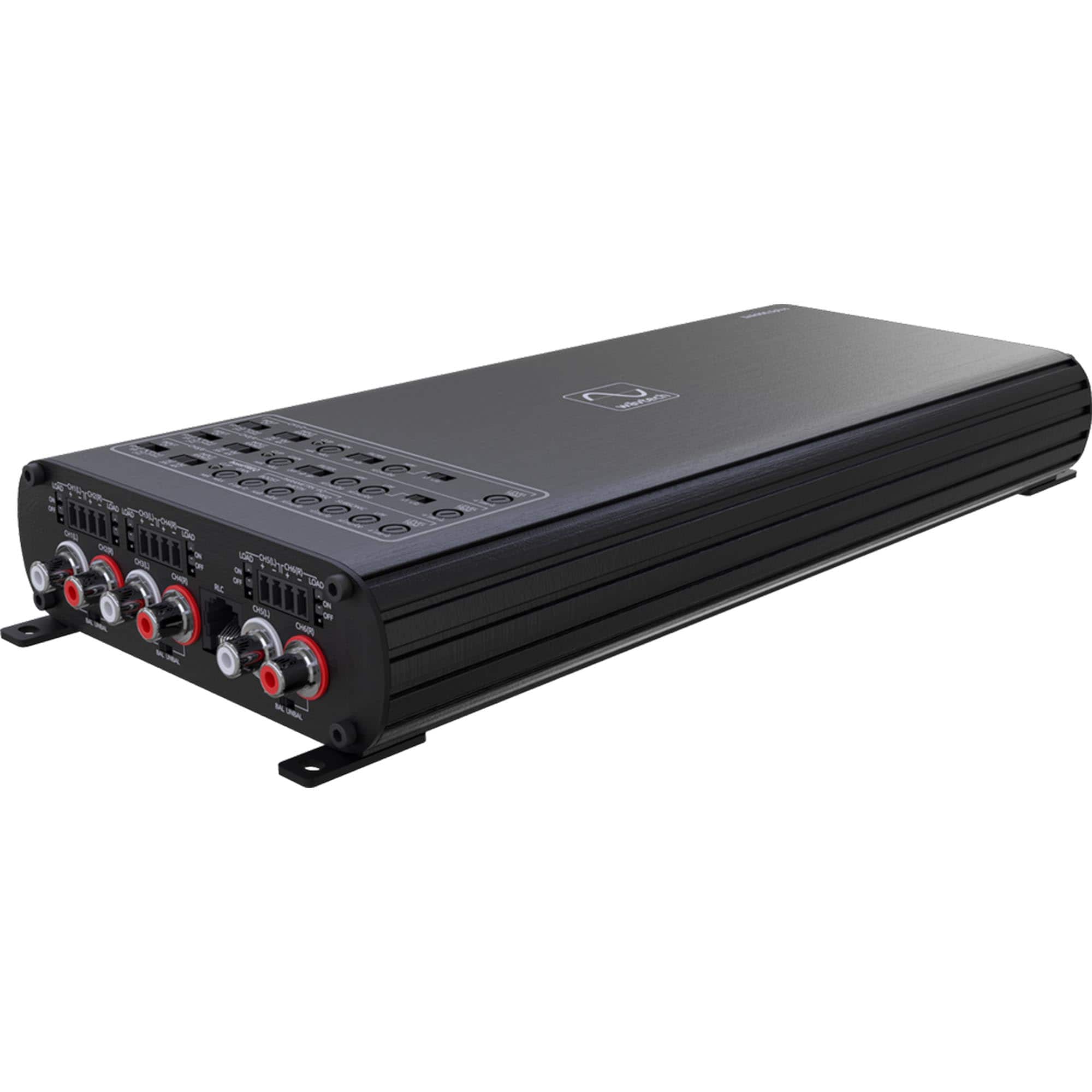 Wavtech - Link1000.5PLUS 1000 Watt 5-Channel Amplifier - Black/Gray