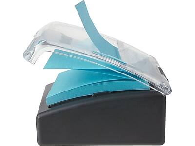 Alt View 1. Staples - Staples Stickies Pop-Up Dispenser for 3"x3" Notes, Black (35249) - Black/Clear.