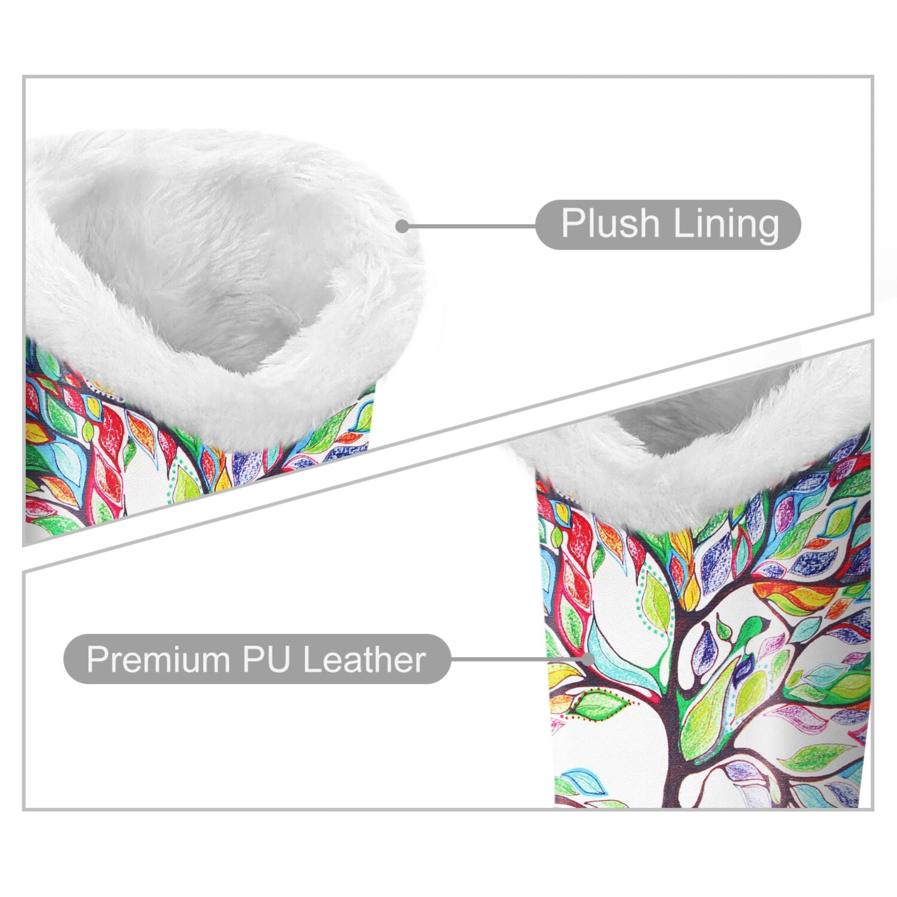 Plush Lining  
Premium PU Leather