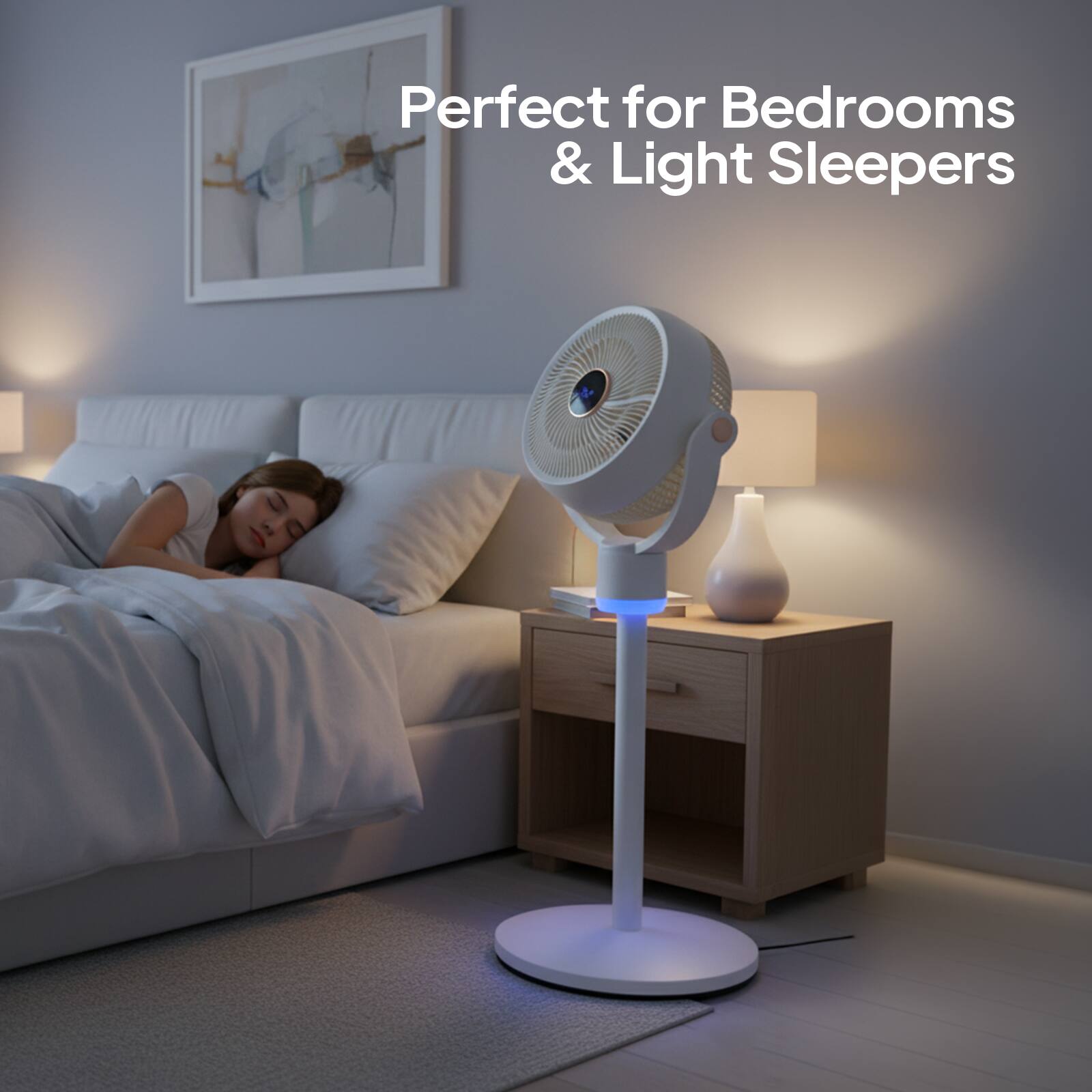 Perfect for Bedrooms & Light Sleepers