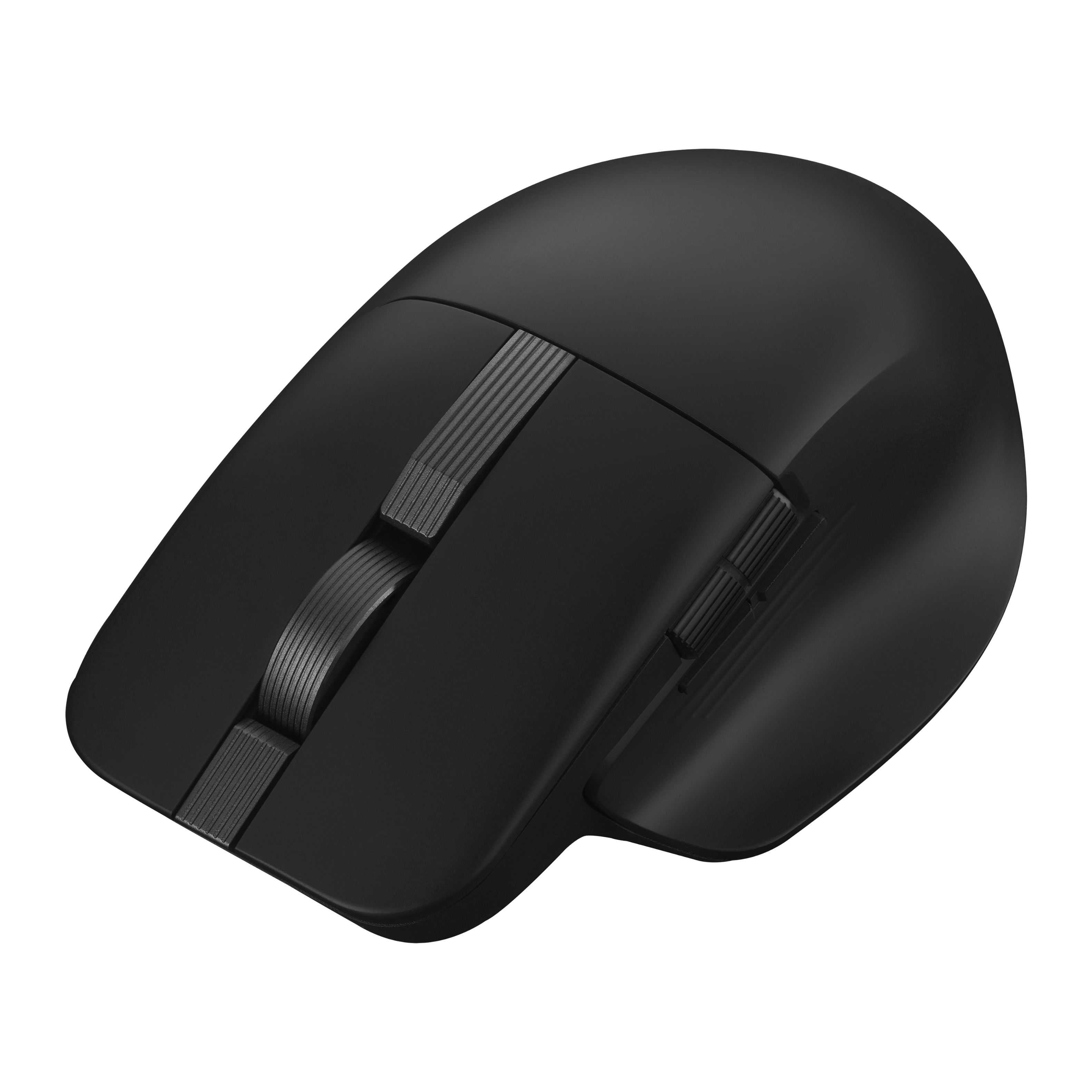 Alt View 11. ASUS - ProArt MD301 Optical Ergonomic Mouse with Hot-Swappable Switches and SmartShift Scroll Wheel - Black.