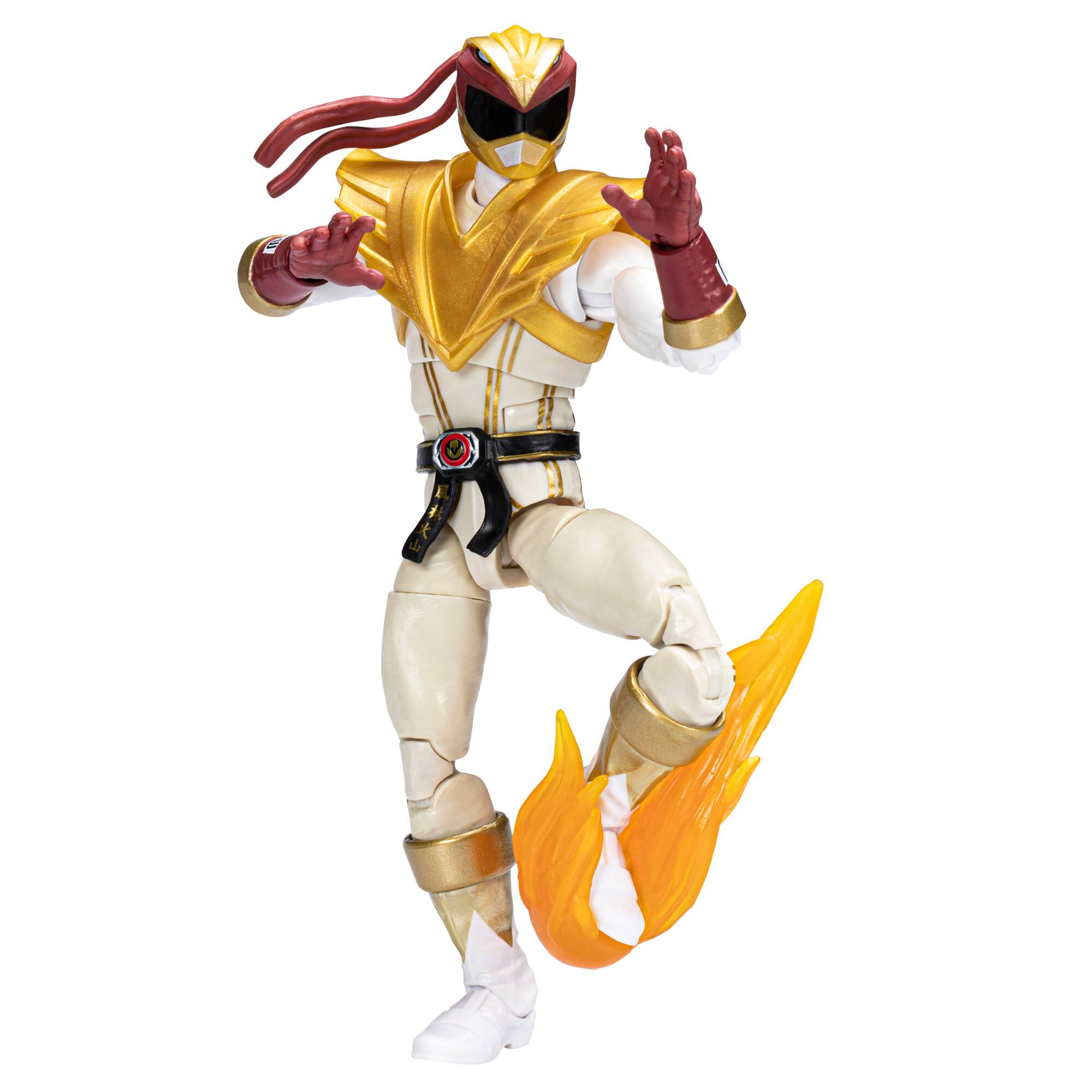 Left. Power Rangers - Power Rangers X Street Fighter Lightning Collection Morphed Ryu Crimson Hawk Ranger.