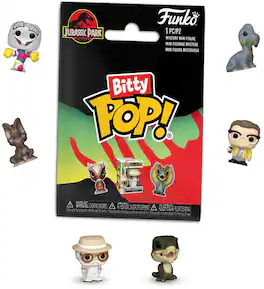 Funko - Bitty POP! Singles: Jurassic Park (One Random Bitty POP! Per Purchase) - COLLECTIBLES - Multicolor
