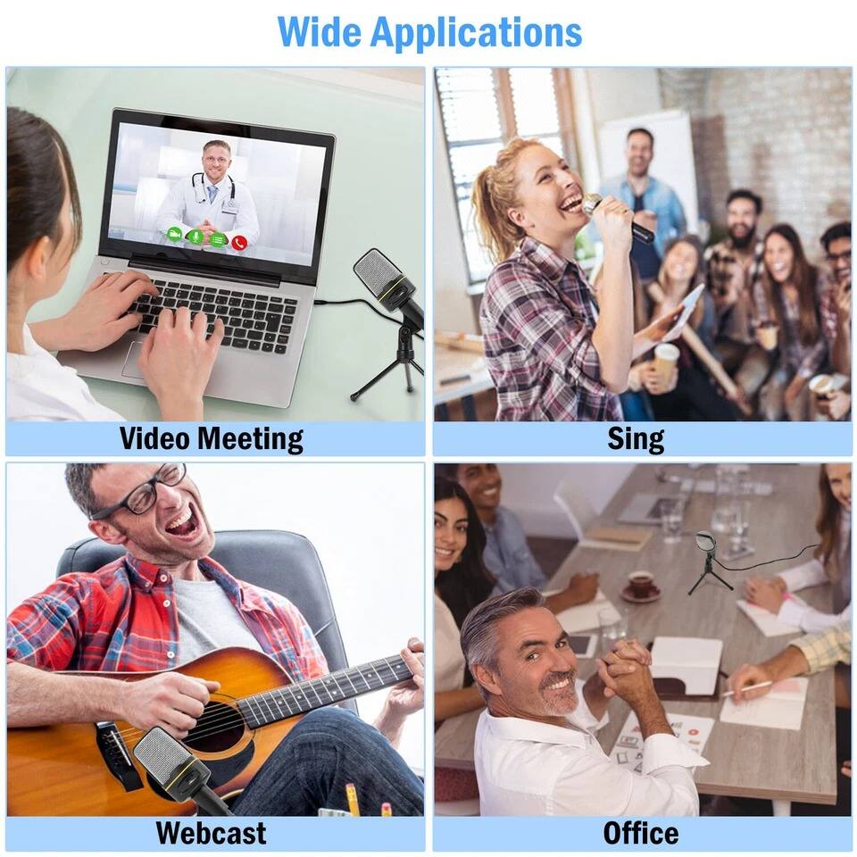 Wide Applications

- Video Meeting
- Sing
- Webcast
- Office