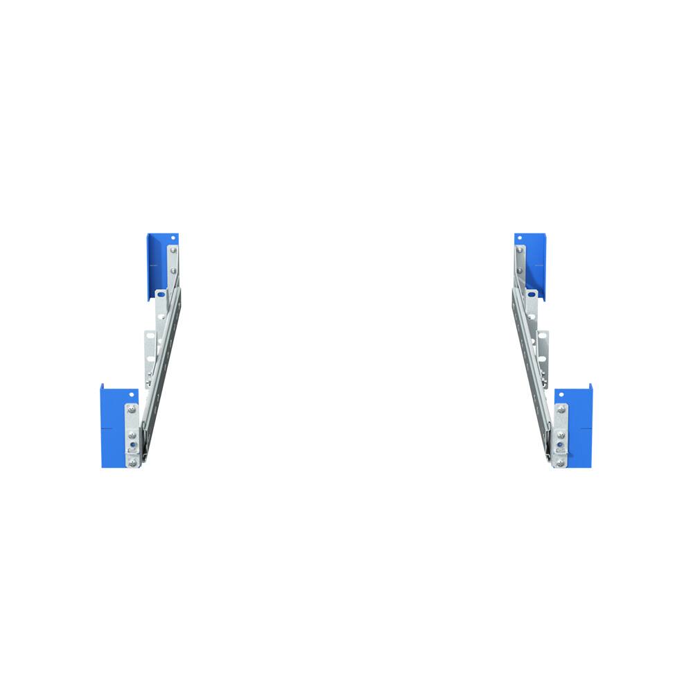 Alt View 2. RackSolutions - RackSolutions 2U Raven 180-A Rail for HPE - Black.