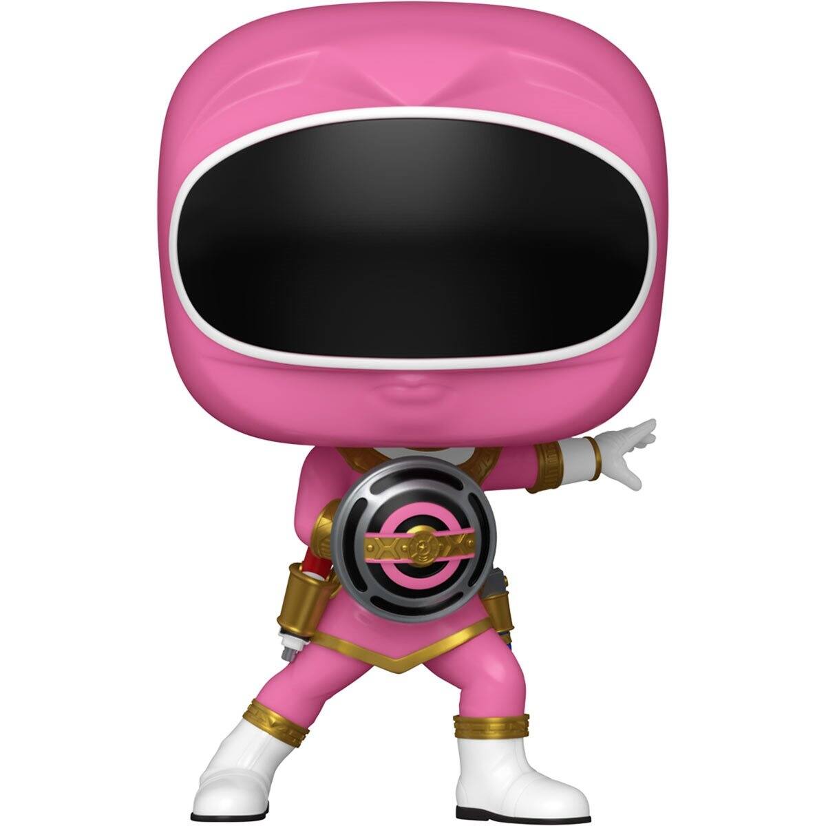 Angle. Funko - Funko POP! Television: Power Rangers Zeo - Pink Zeo Ranger   - COLLECTIBLES - Multicolor.