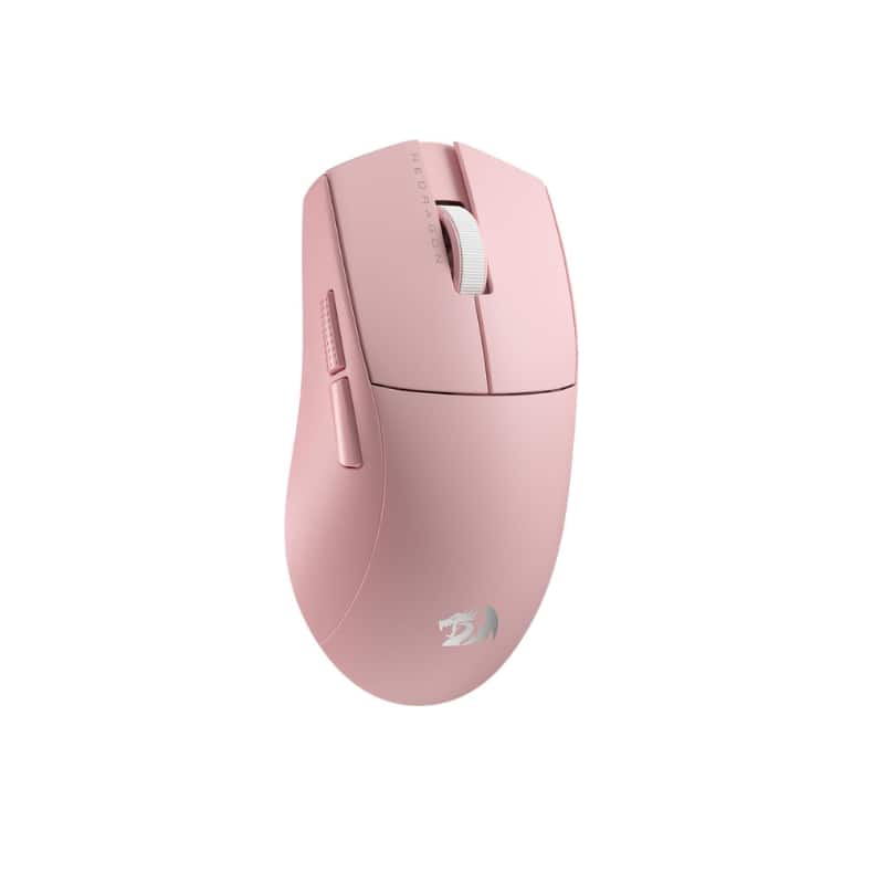 REDRAGON - M916 Wireless 49G Ultra-Light Gaming Mouse 26K DPI Remapping Keys - Wireless - Pink