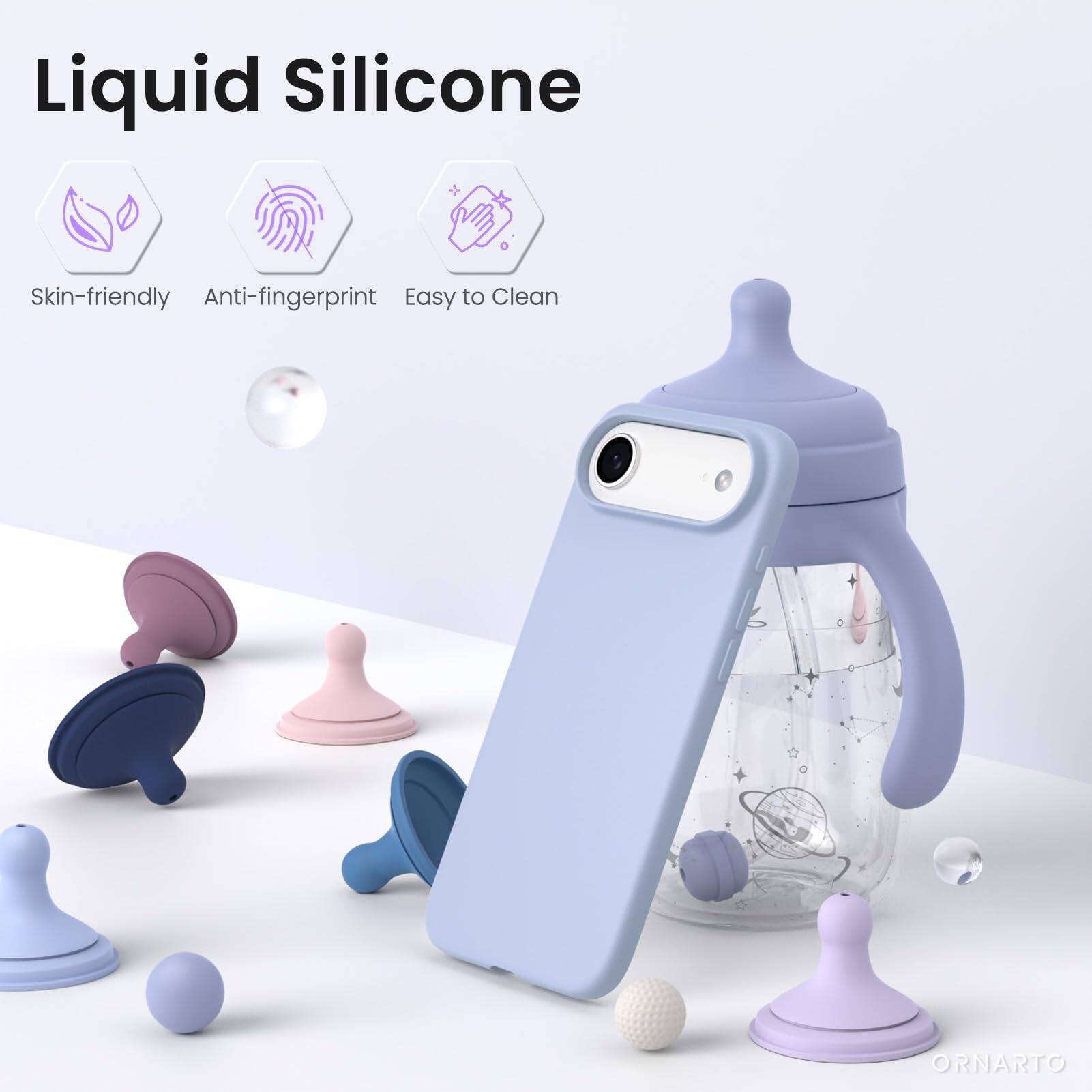 Liquid Silicone

Skin-friendly  
Anti-fingerprint  
Easy to Clean  

ORNARTO