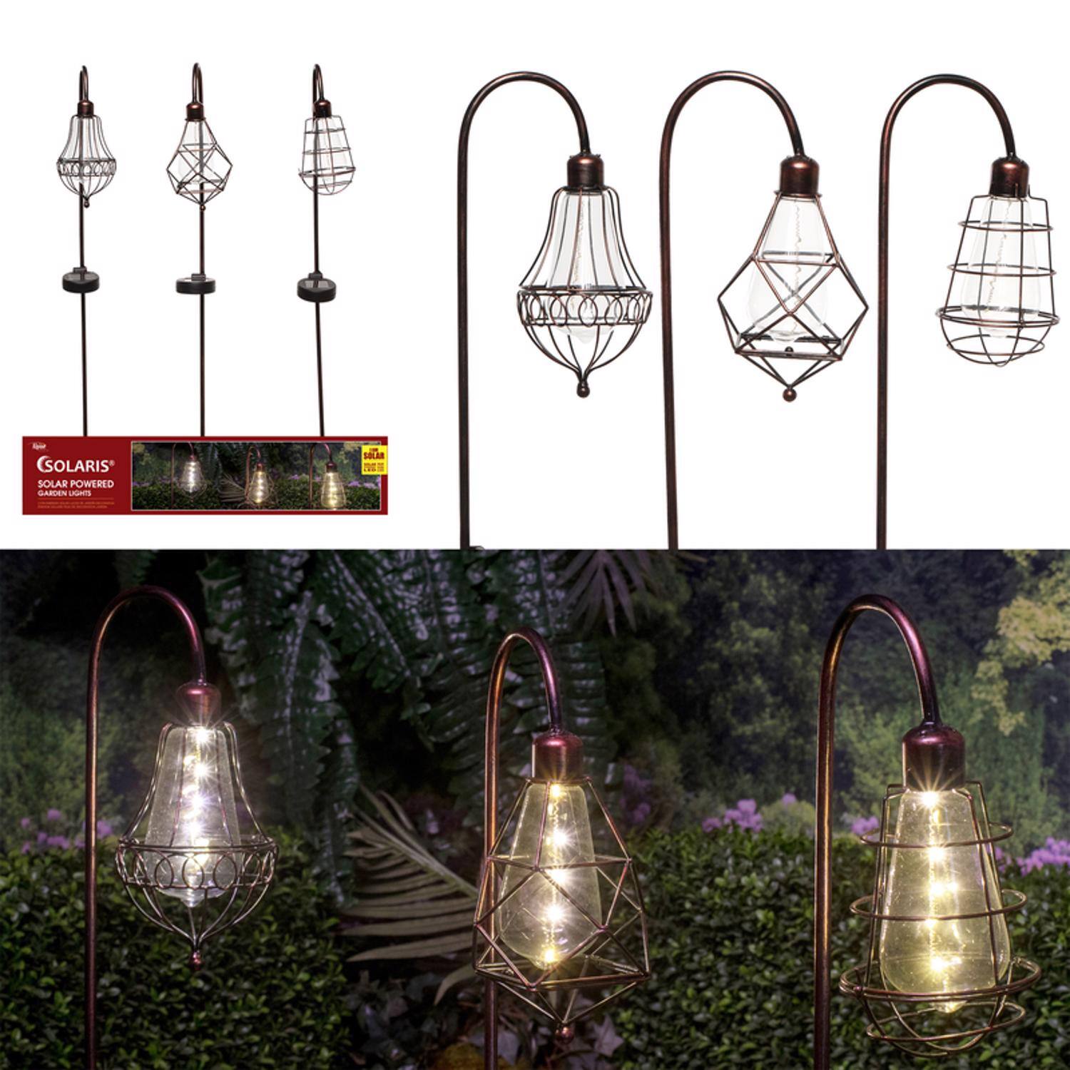 - SOLARIS SOLAR POWERED GARDEN LIGHT