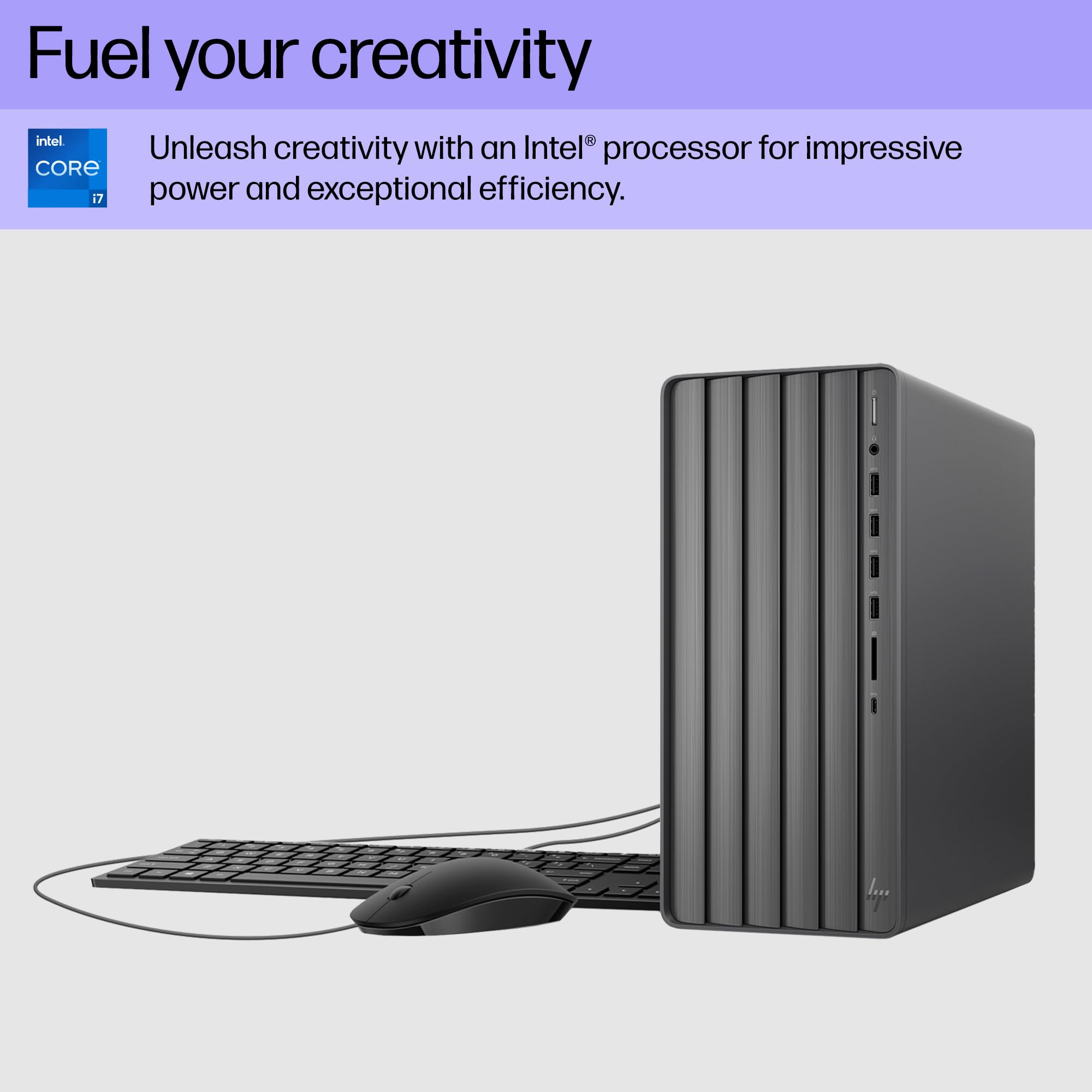Fuel your creativity

Unleash creativity with an Intel® processor for impressive power and exceptional efficiency.