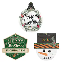 Jardine - Florida A&M Rattlers Ornament Bundle - White