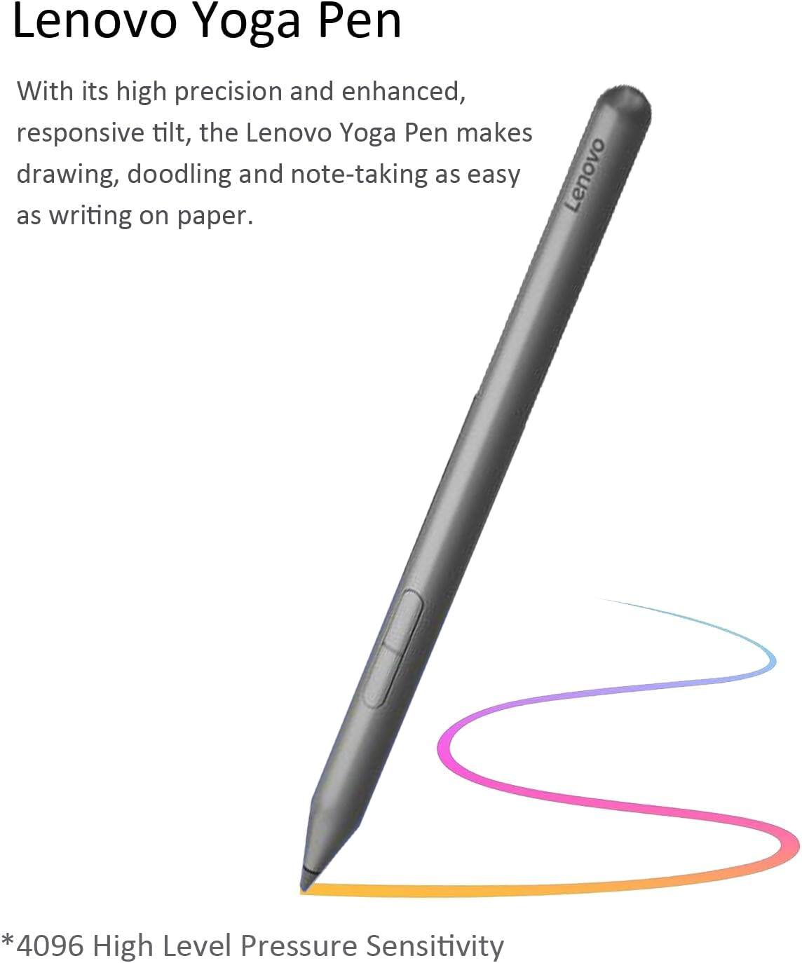 Lenovo Yoga Pen

With its high precision and enhanced, responsive tilt, the Lenovo Yoga Pen makes drawing, doodling and note-taking as easy as writing on paper.

*4096 High Level Pressure Sensitivity