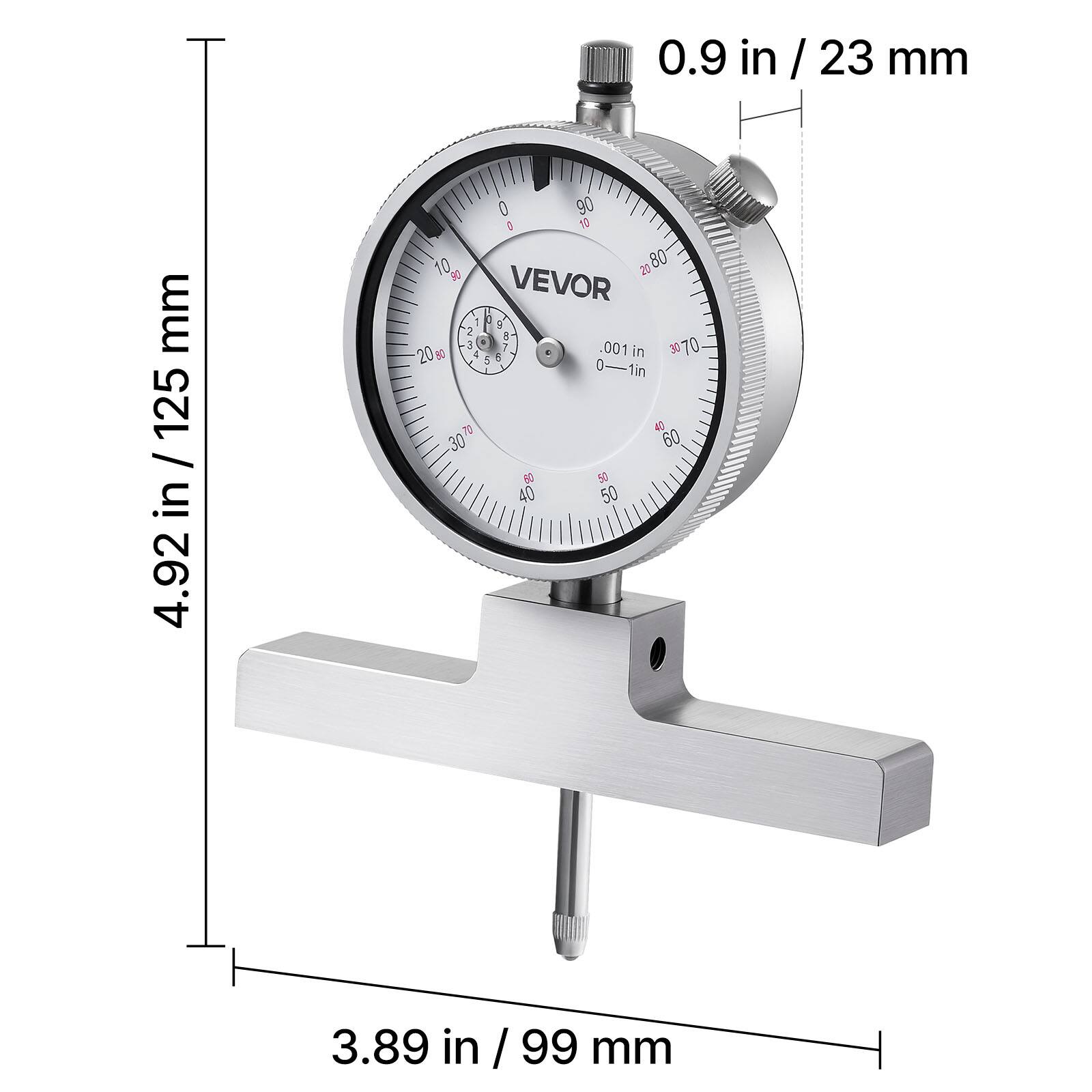 0.9 in / 23 mm  
4.92 in / 125 mm  
3.89 in / 99 mm