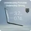 Unbelievably Portable. Undeniably Strong. MILITARY MIL-STD 810H PASSED 7 DURABILITY TESTS Light 3.2 lbs. Thin 0.74 in. *Passed 7 different MIL-STD 810H Tests for durability conducted by an independent laboratory that conforms to U.S. military standards (December 2024). Compliant with the following methods for MIL-STD-810H: Method 500.6 Low Pressure (Altitude) Procedure I Storage and Procedure I Operation; Method 501.7 High Temperature (Procedure I Storage and Procedure I Operation); Method 02.7 Low Temperature (Procedure I Storage and Procedure I Operation); Method 514.8 - Vibration (Procedure 02 Device may not perform as tested in all conditions. Test performed in a controlled environment. Do not attempt.