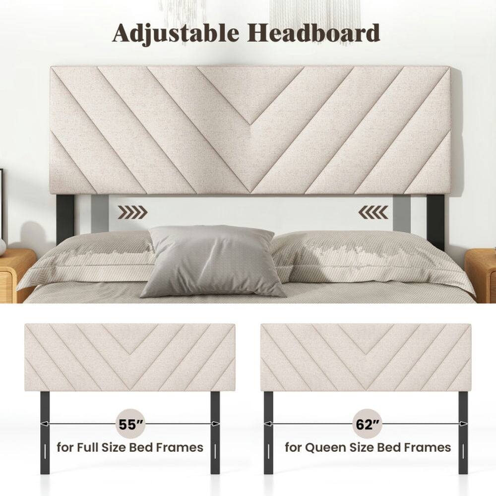 Adjustable Headboard

55" for Full Size Bed Frames

62" for Queen Size Bed Frames