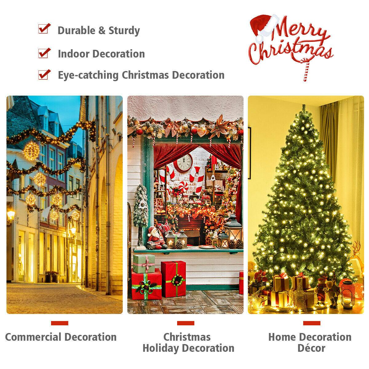 - Durable & Sturdy
- Indoor Decoration
- Eye-catching Christmas Decoration

Merry Christmas

Commercial Decoration

Christmas Holiday Decoration

Home Decoration Décor