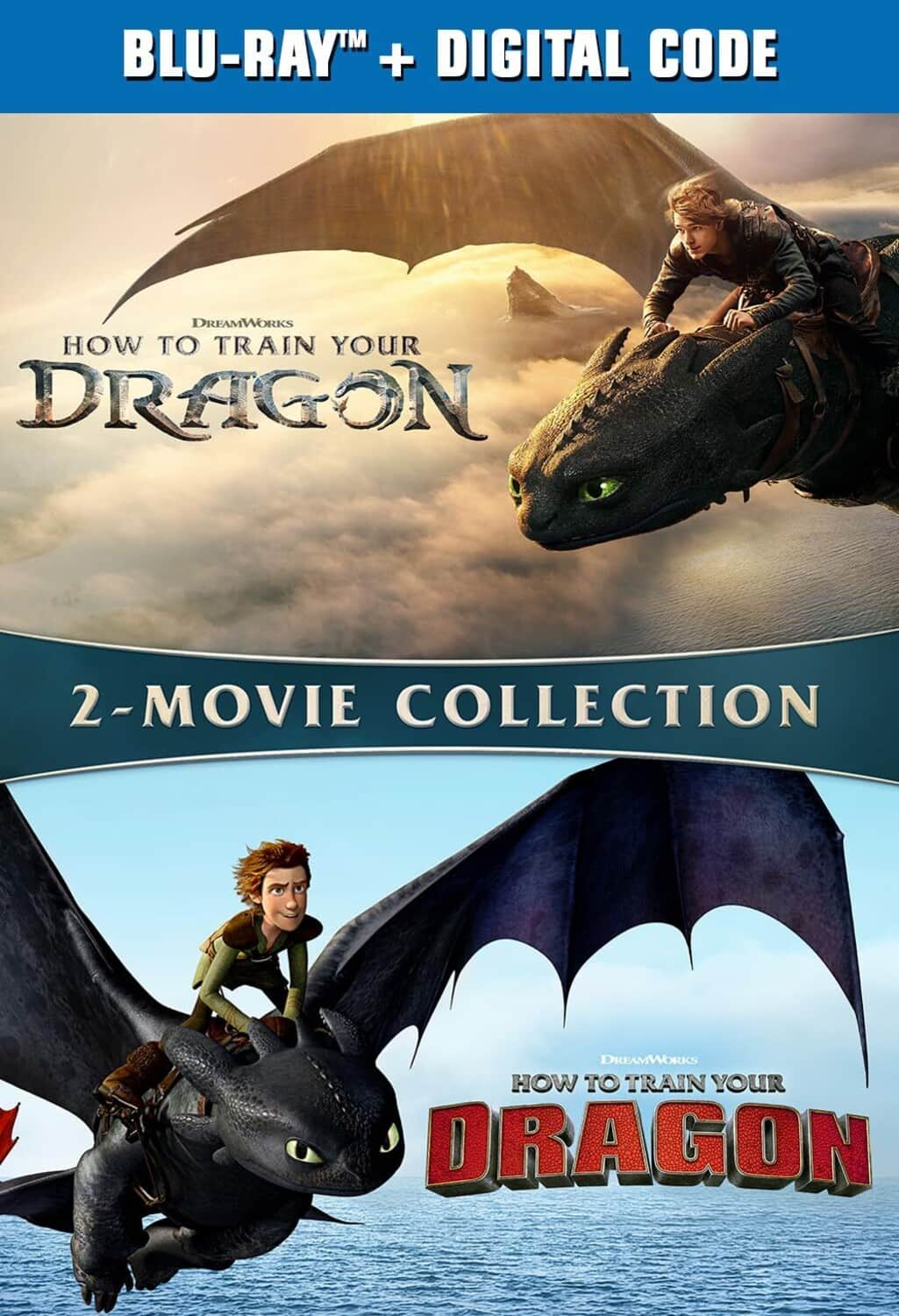 How to Train Your Dragon: 2-Movie Collection  - BLU-RAY