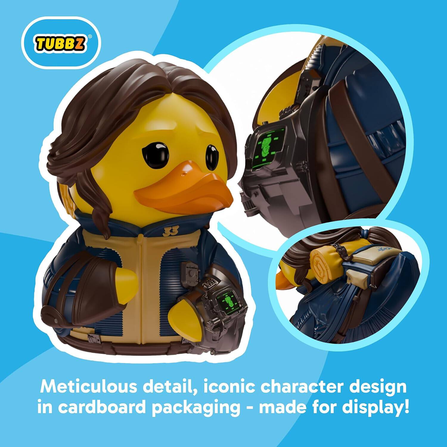 A TUBBZ 33 Meticulous detail, iconic character design in cardboard packaging - made for display!