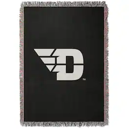 Chad & Jake - Dayton Flyers Woven Blanket - Black
