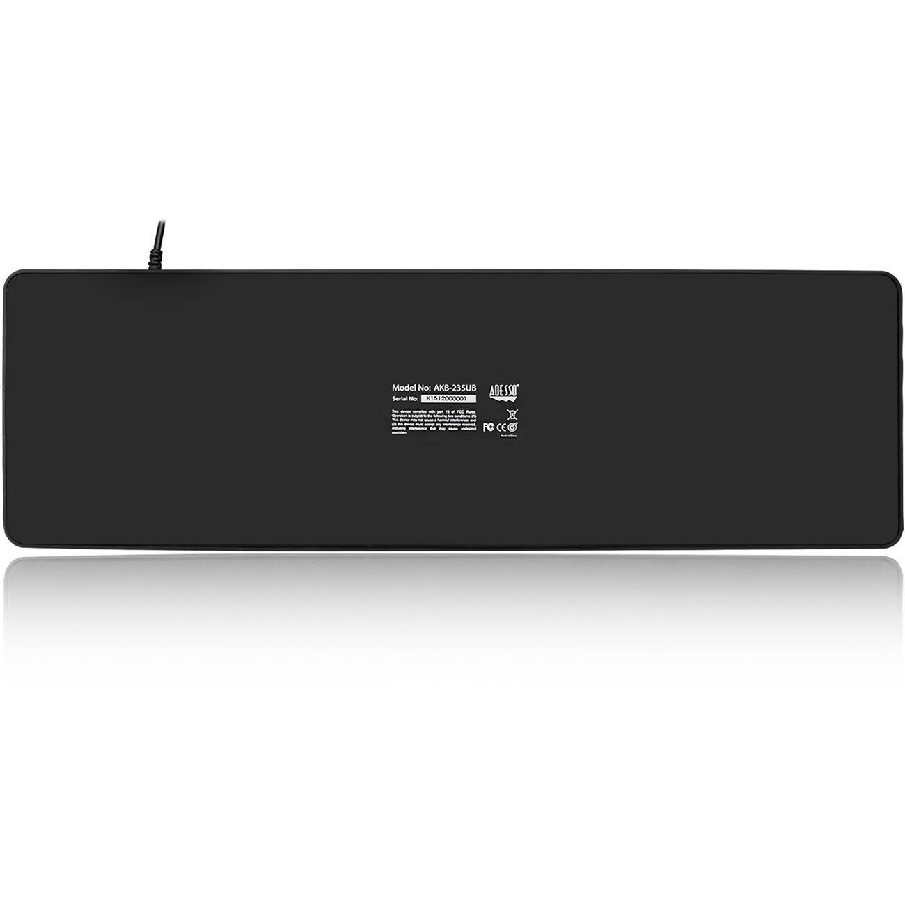 Model No: AKD-235US  
Serial No: KX1512000235U  
ADESSO  
FC  
CE