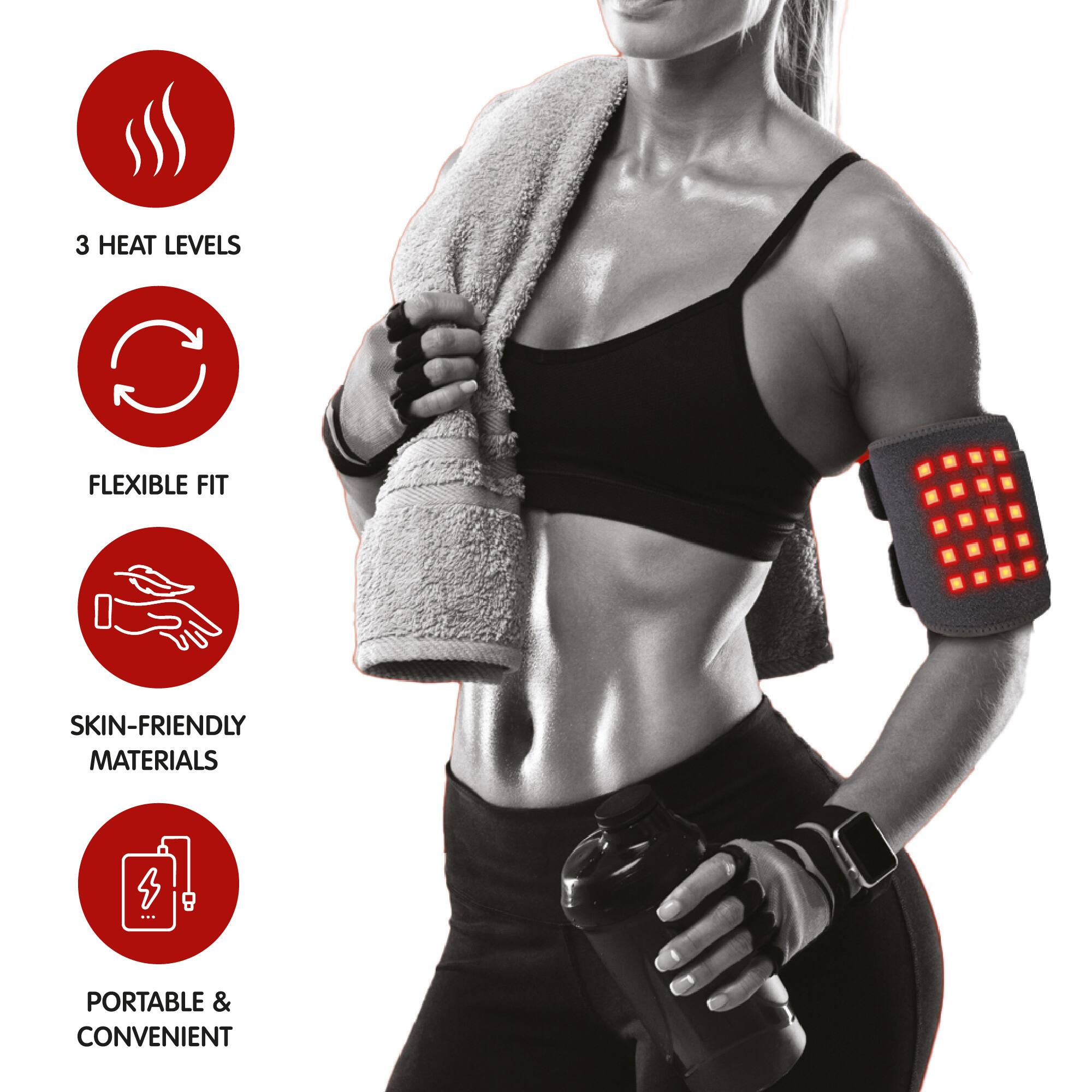 3 Heat Levels  
Flexible Fit  
Skin-Friendly Materials  
Portable & Convenient