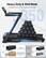 Heavy Duty & Well Made
Z-shaped frame, more stable and durable
350 LBS
2.0mm Premium Alloy Steel
0.8mm Thin-Gauge Steel
143Lbs Weight
102LBS Weight
High Quality Steel + Superior Structural Design = Heavier Package
