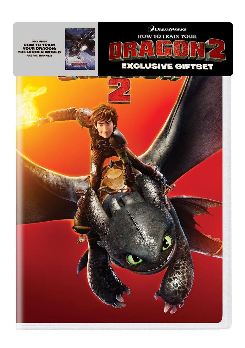 Front. How to Train Your Dragon 2 (Includes Fabric Poster) [DVD].