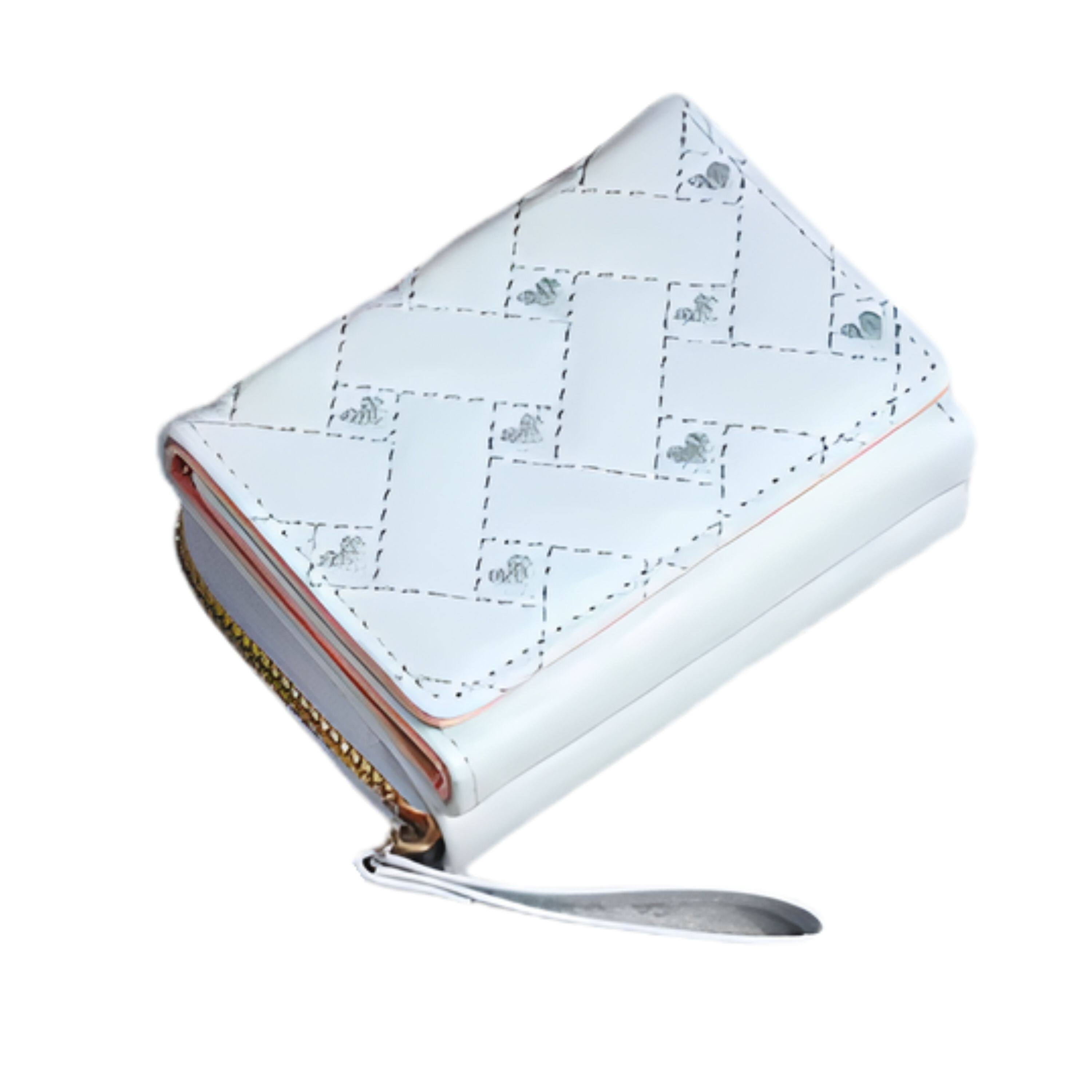 Kitcheniva - Women's Heart Embroidered Wallet - Blue price history on PriceWatchPro