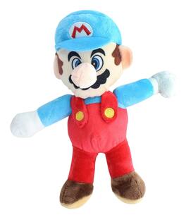 Super Mario Bros. - Super Mario 8.5 Inch Character Plush | Ice Mario - Blue