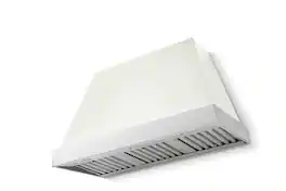 AGA - 48 inches - Externally Vented - Wall Range Hood - White