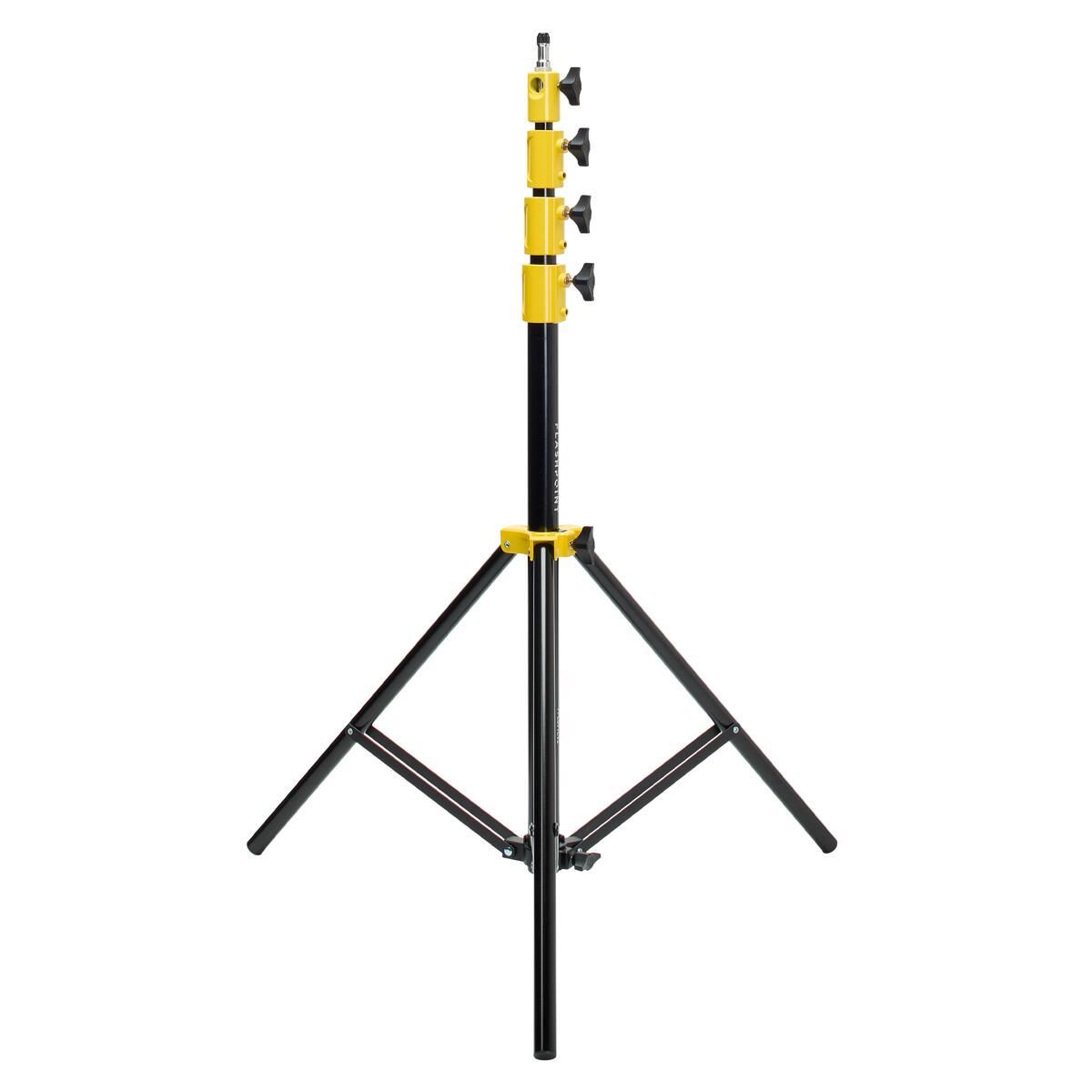 Alt View 7. Flashpoint - Flashpoint Pro Heavy-Duty Air-Cushioned Light Stand (Yellow, 9.5').