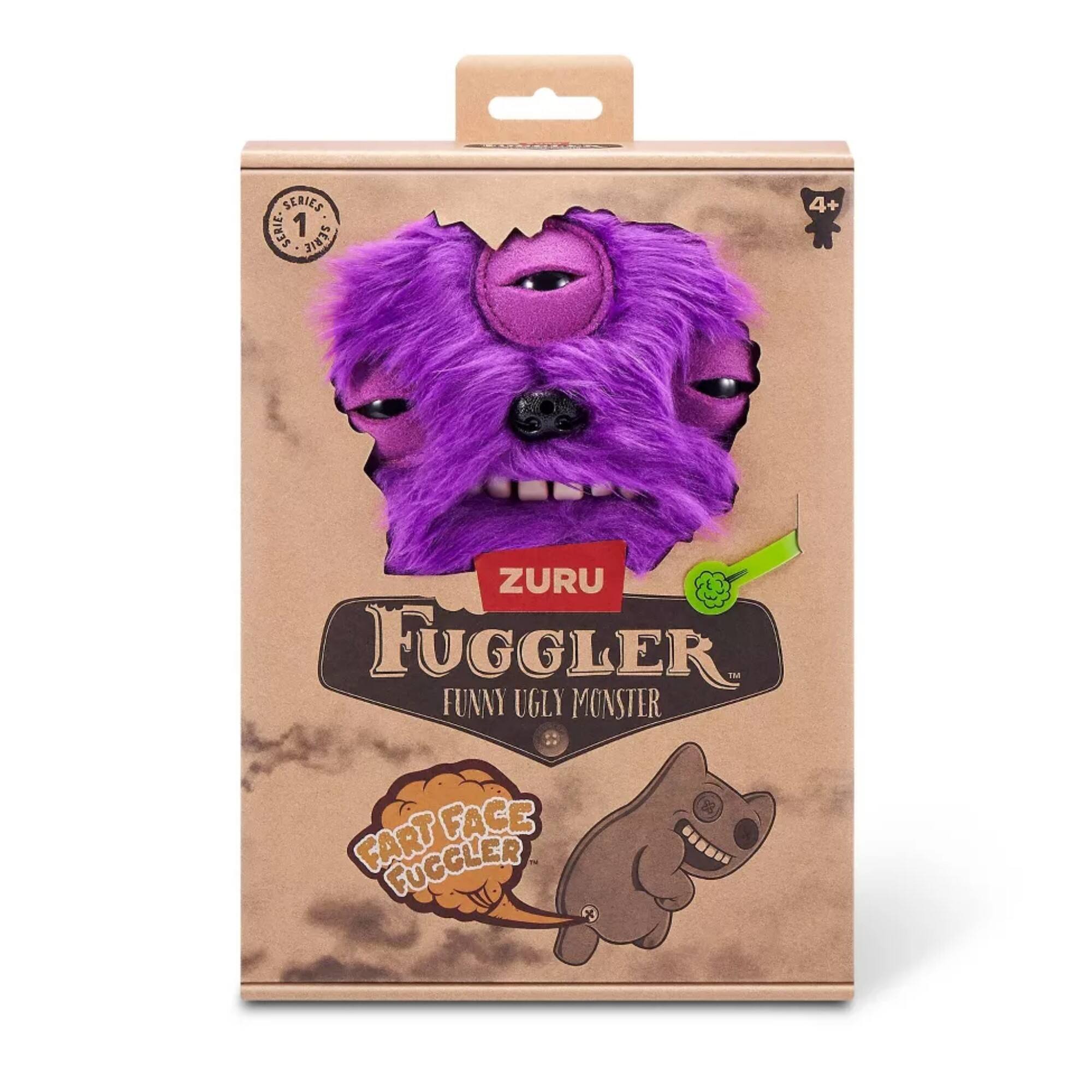 SERIES 1  
SERIE 4+  
ZURU  
FUGGLER  
FUNNY UGLY MONSTER  
FART FACE FUGGLER  
S8