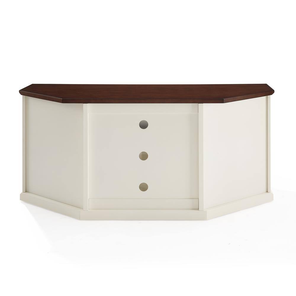 Alt View 4. Crosley Furniture - Shelby Tv Stand For 65+ Inch Tv - White.