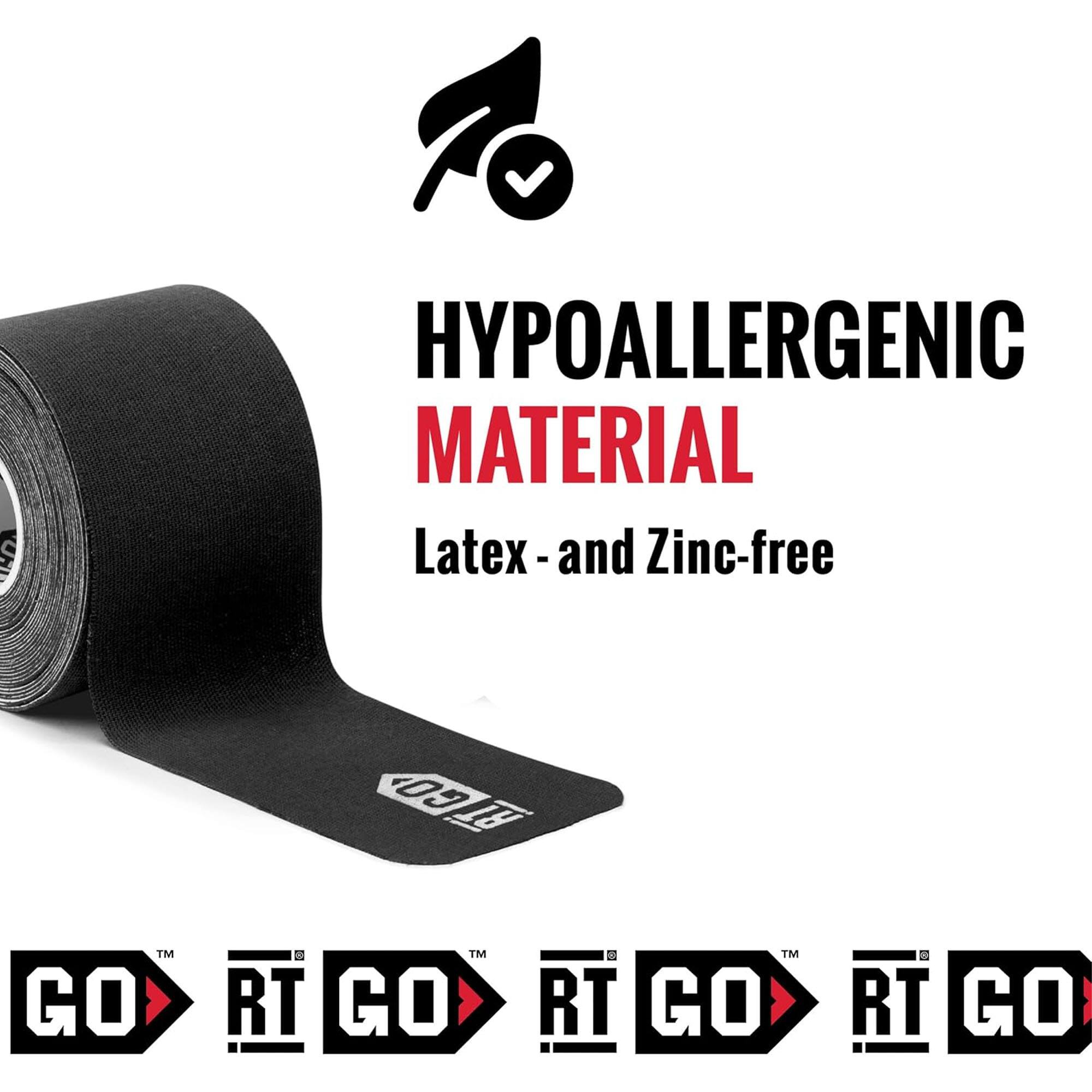 Hypoallergenic Material  
Latex- and Zinc-free  

GO RT GO  
GO RT GO  
GO RT GO  
GO RT GO