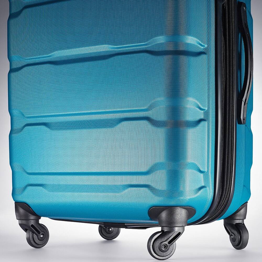 Alt View 5. Samsonite - Omni Hardside Luggage Nested Spinner Set 68311-2479 - Caribbean Blue.