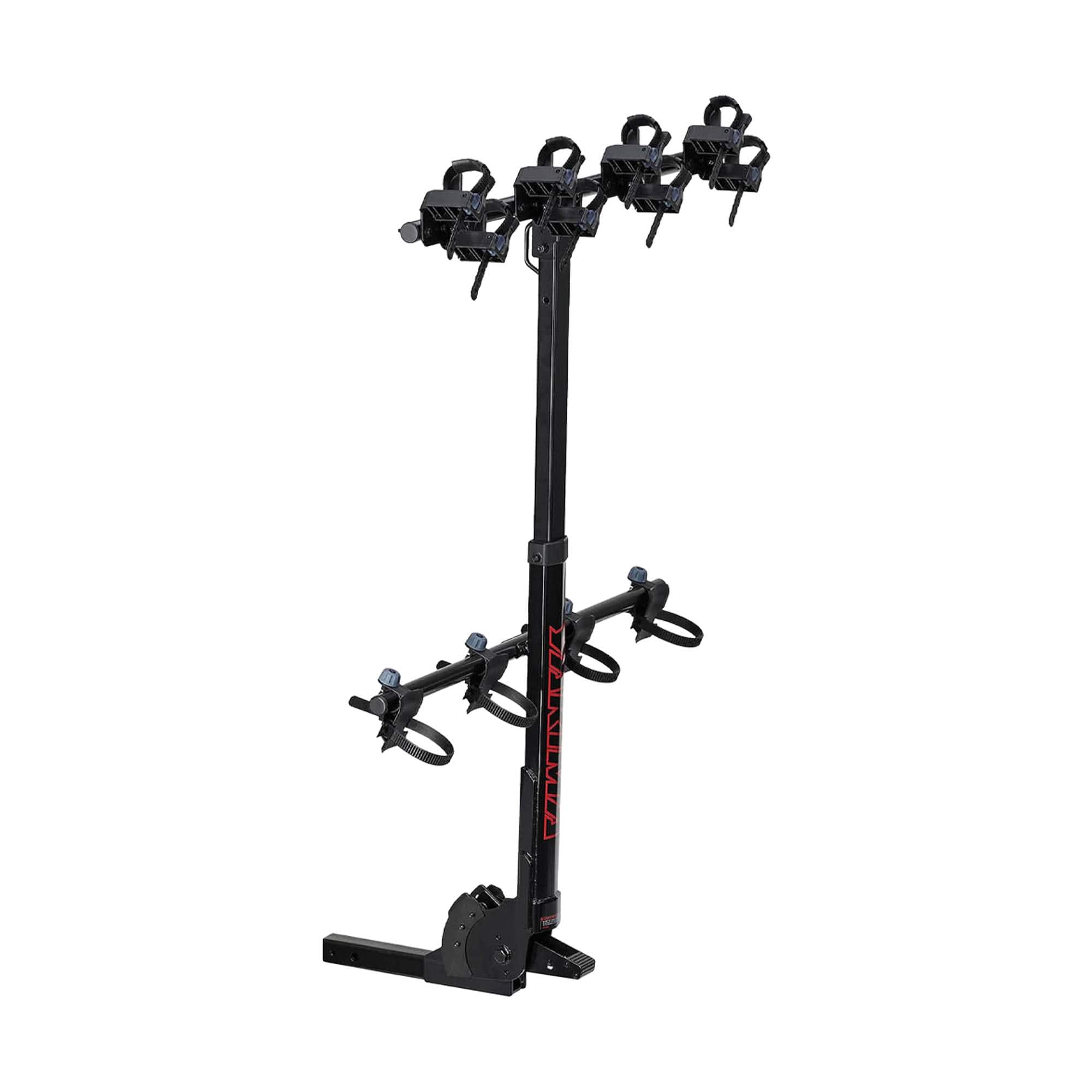 Yakima - HangTight 4 Vertical Hanging Hitch Bike Rack for 2 Inch Hitch Receivers - Black