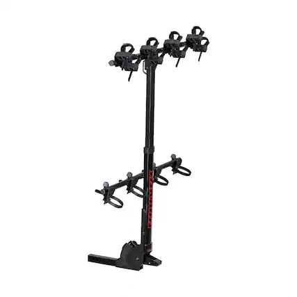 Front. Yakima - Yakima HangTight 4 Vertical Hanging Hitch Bike Rack for 2 Inch Hitch Receivers - Black.