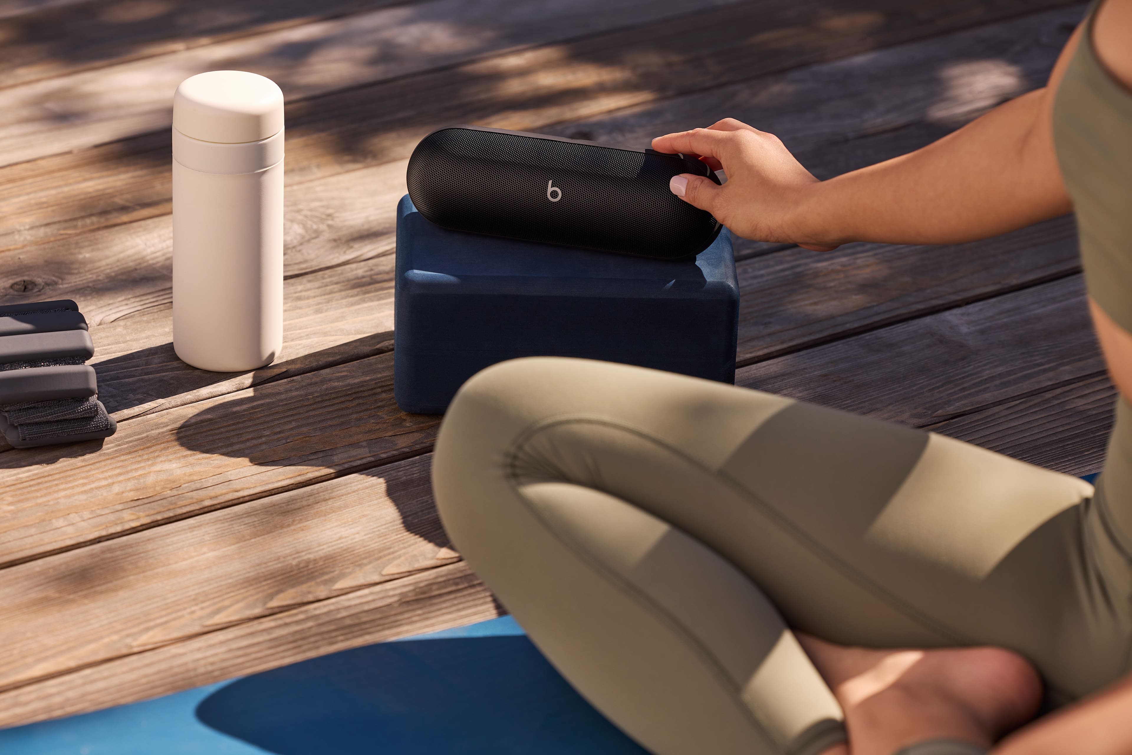 Alt View 14. Beats - Pill Portable Wireless Bluetooth Speaker and Portable Charger - Matte Black.