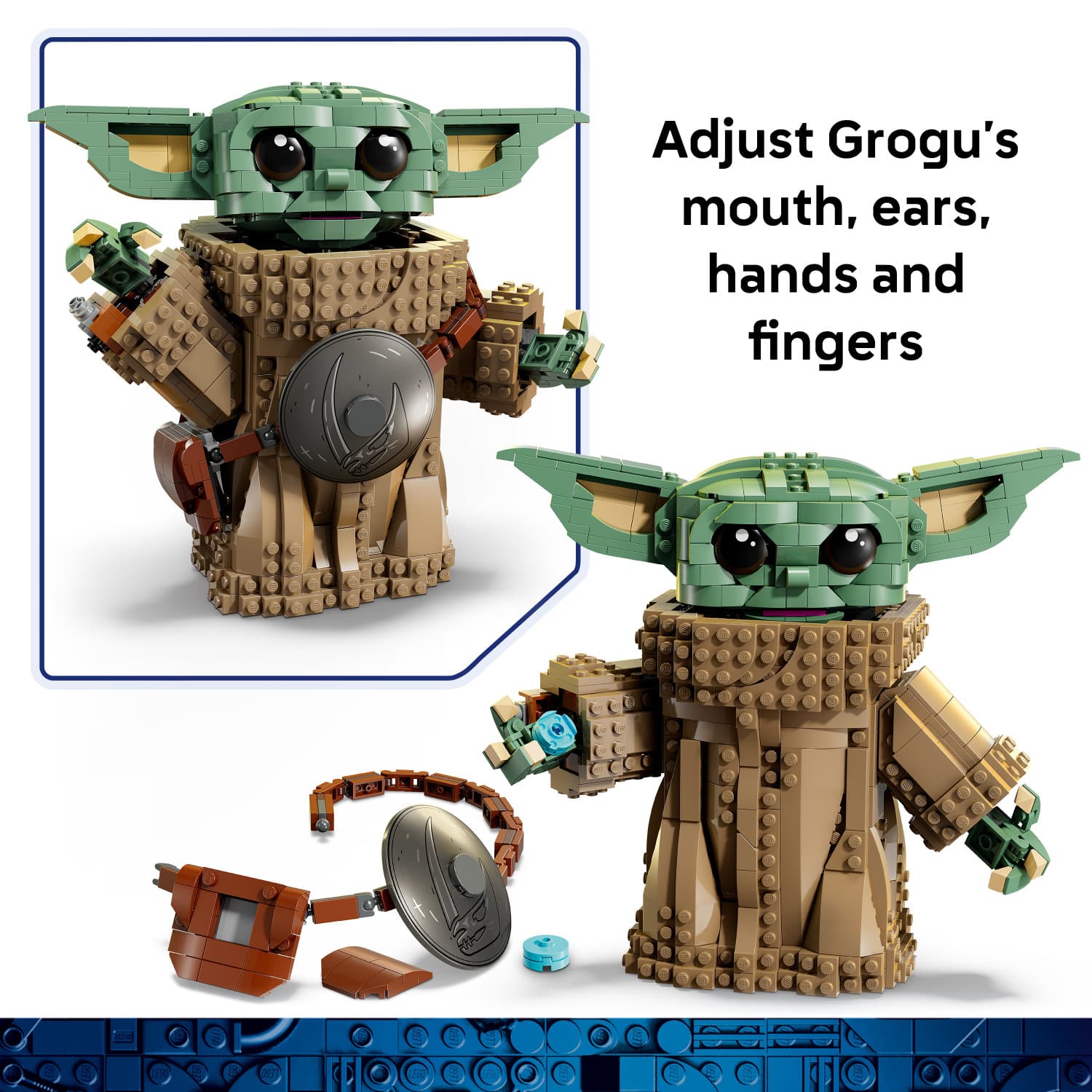 LEGO Star Wars Grogu (Mandalorian Apprentice) Building Toy 75446