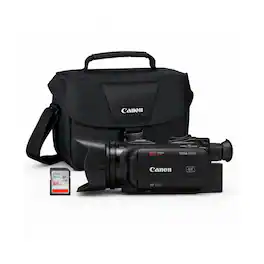 Canon - Vixia HF G70 UHD 4K Camcorder Bundle with Camera Gadget Bag and 64GB Card