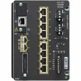 Cisco Consumer Products - Cisco Catalyst IE-3300-8T2S Rugged Switch - 8 Ports - Manageable - 3 Layer Supported - Modular - 2 SFP Slots - Twisted - Unknown