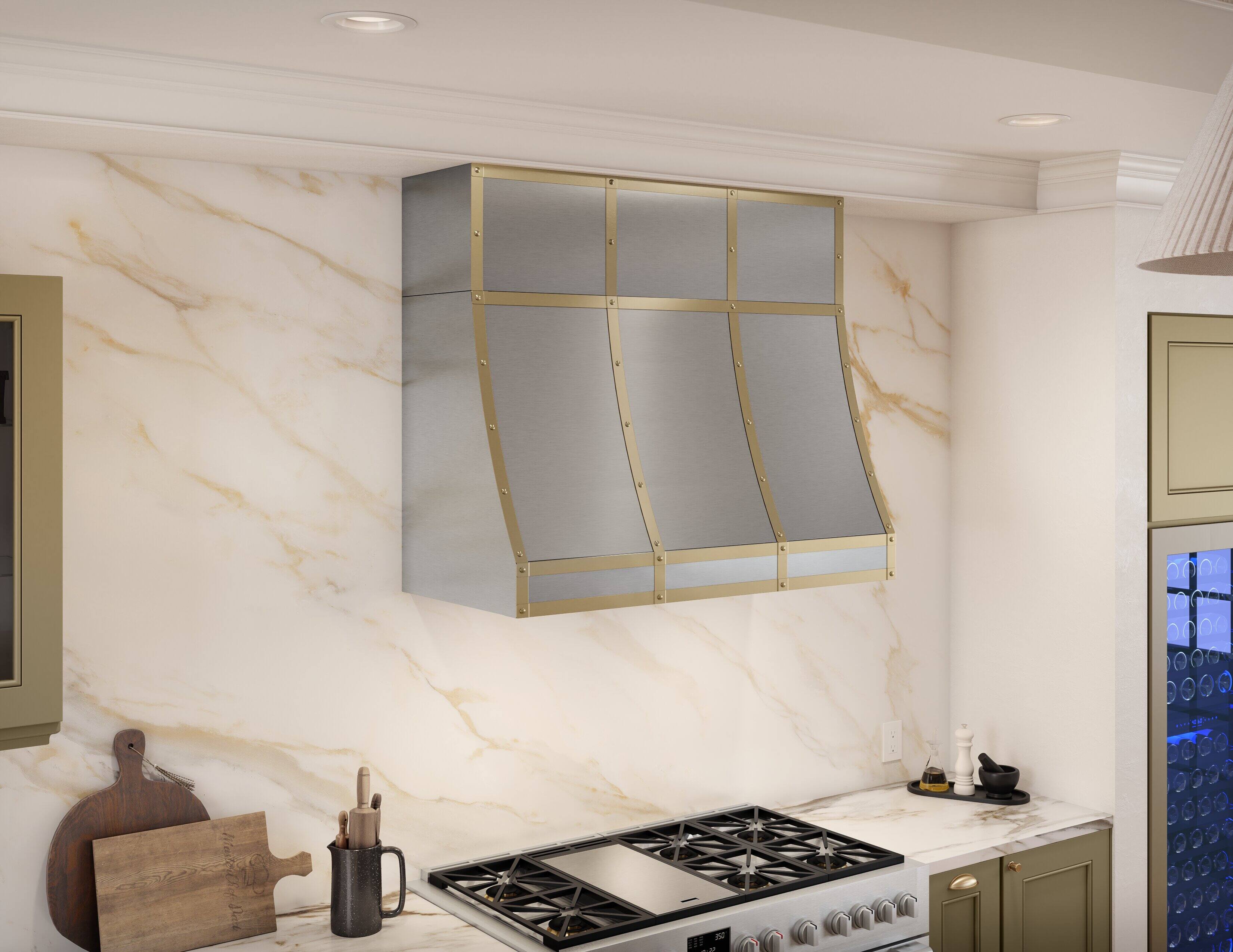 Alt View 2. Zephyr - Banding Kit for DC14818AS - Satin Gold.