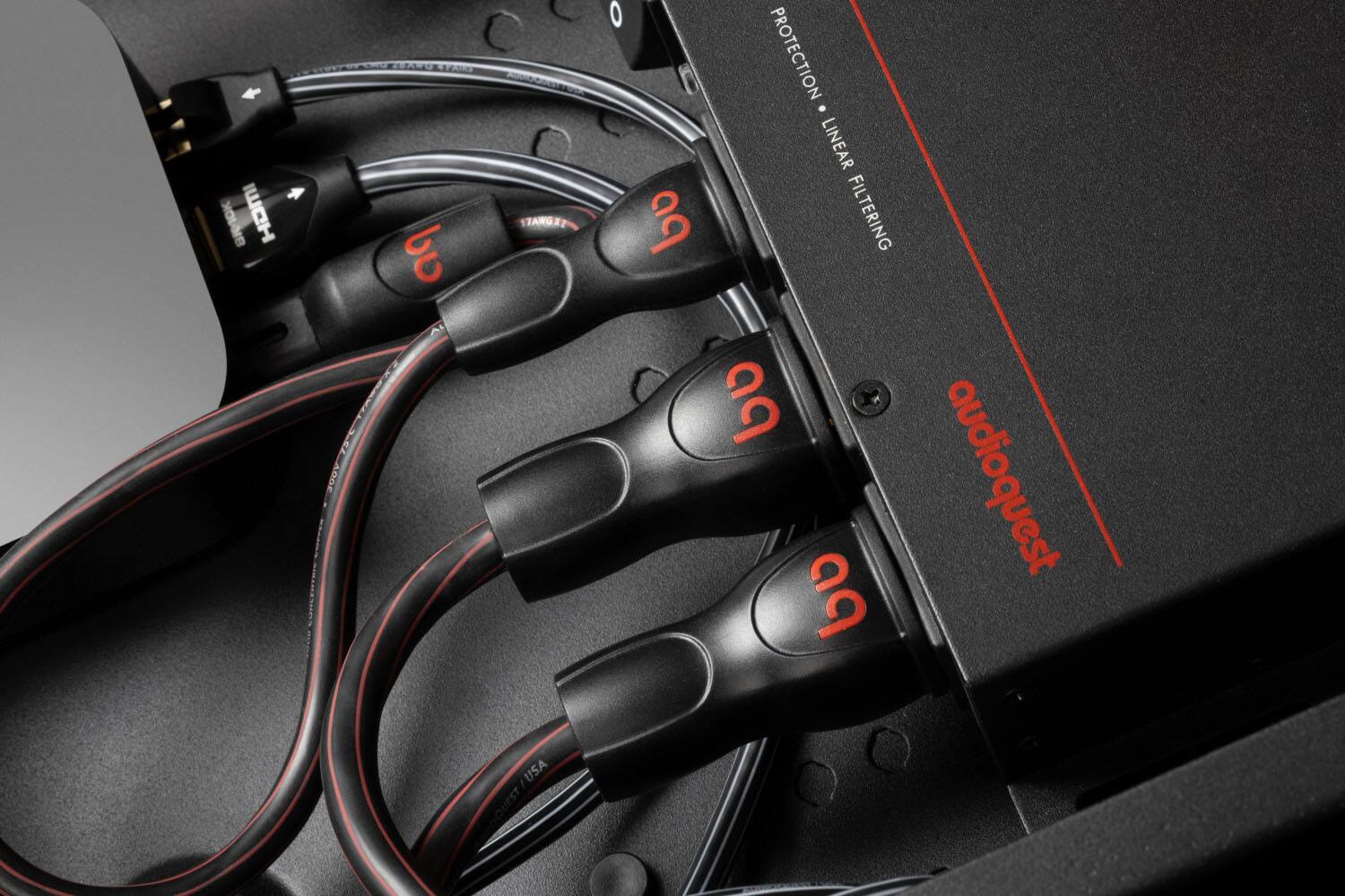 HOMI JUDY O ELZAS STE  
PROTECTION LINEAR FILTERING  
audioquest  
USA