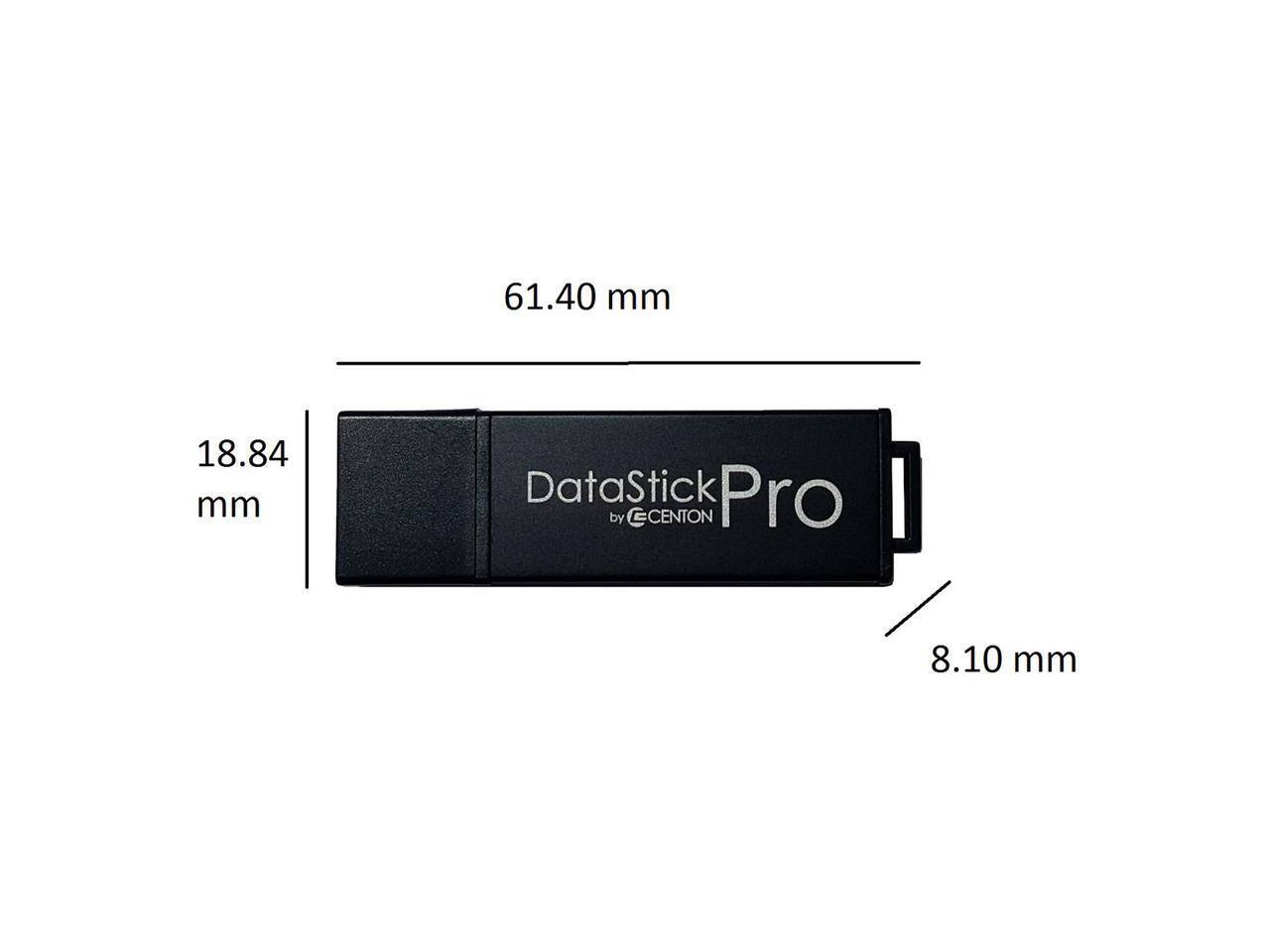 61.40 mm  
18.84 mm  
8.10 mm  
DataStick Pro by CCENTON
