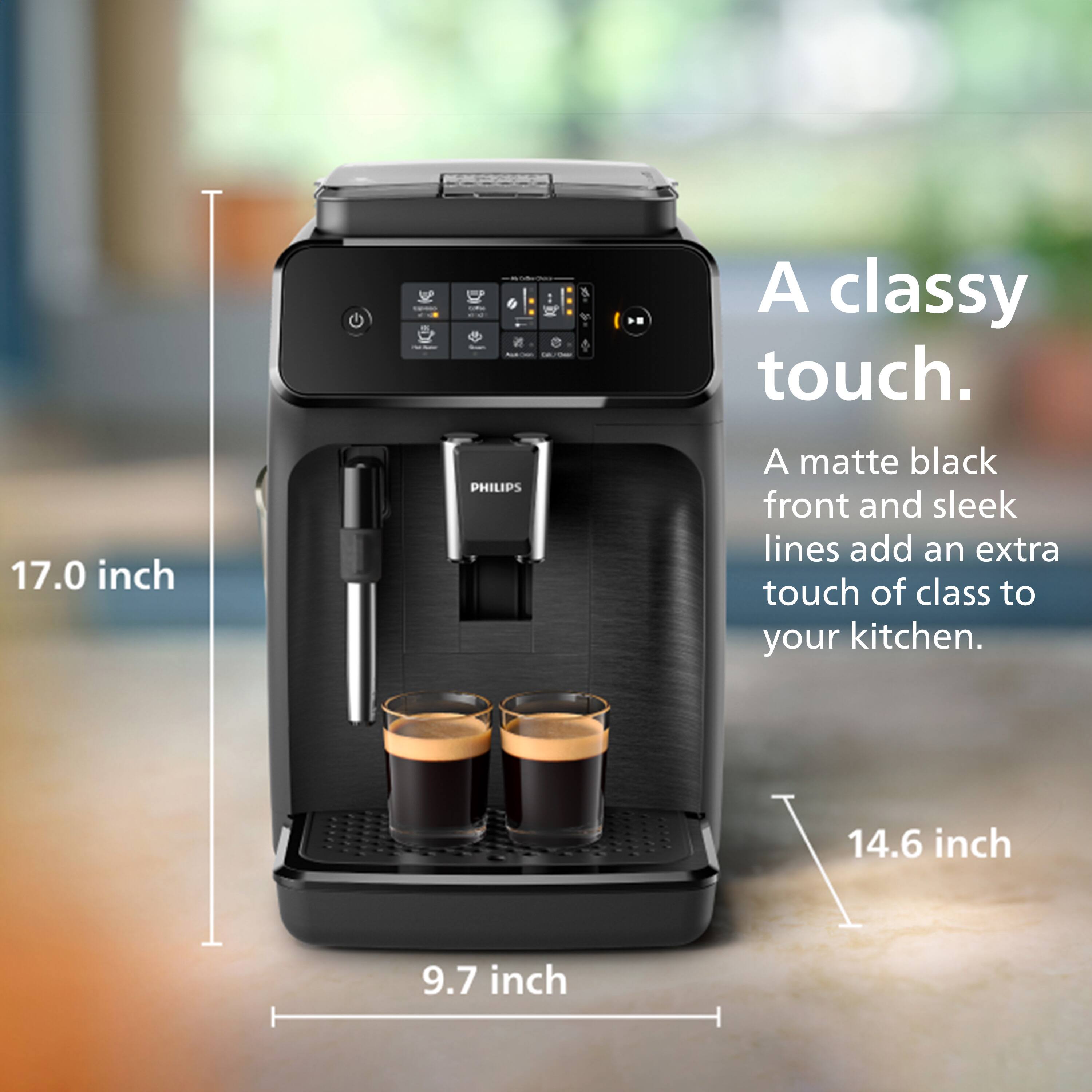 17.0 inch : A classy touch. A matte black front and sleek lines add an extra touch of class to your kitchen. 14.6 inch 9.7 inch