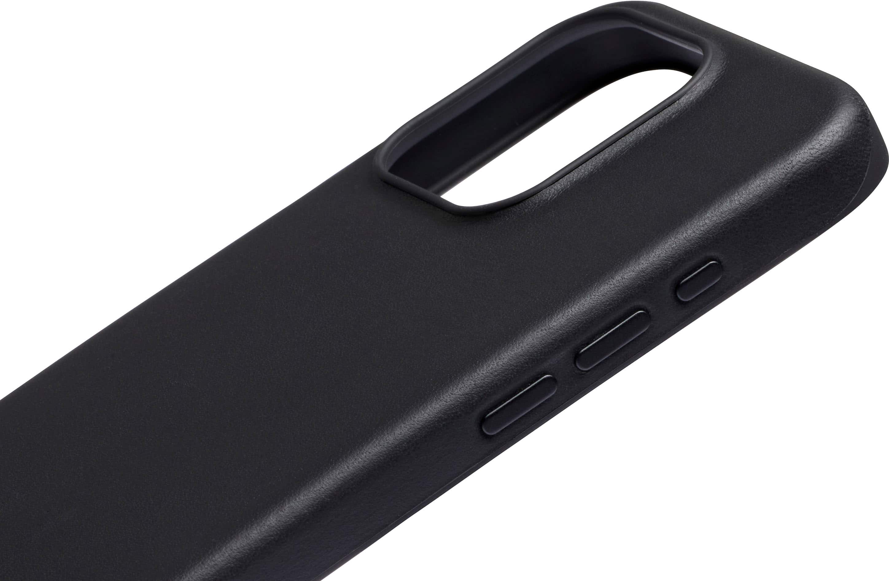 Alt View 1. Bellroy - iPhone 15 Leather Phone Case - Black.