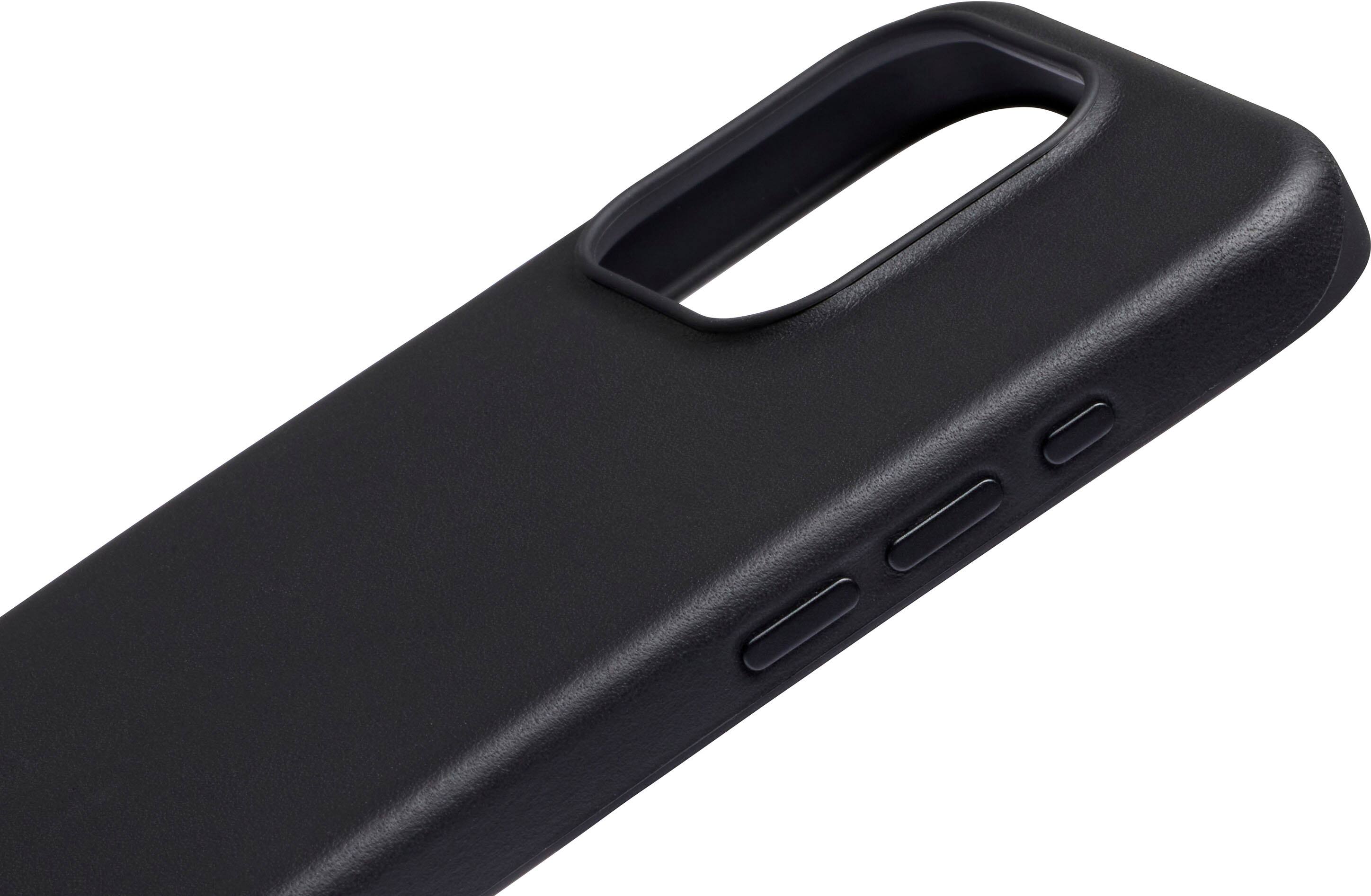 Alt View 1. Bellroy - iPhone 15 Leather Phone Case - Black.