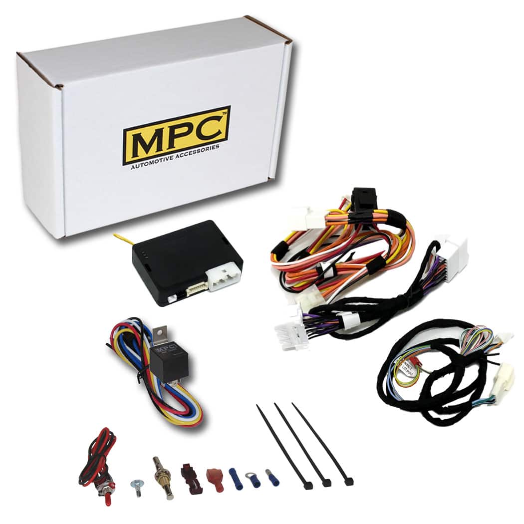 MPC - Remote Start Kit For 2008-2015 Nissan Titan || T-Harness Included || Press Fob 3X Lock To Start || USA Tech Support - Black